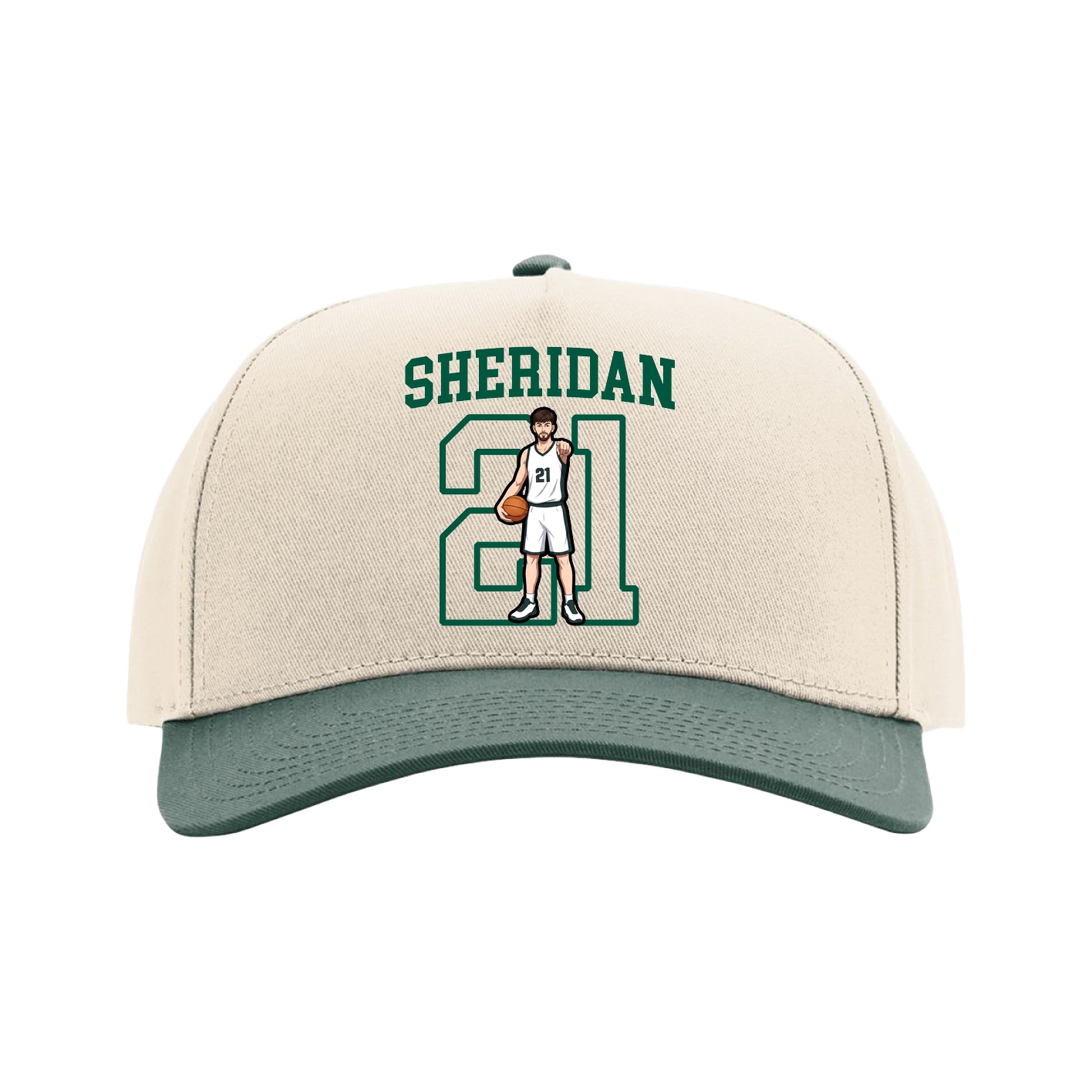 Full Fabric Five-Panel Champ Cap