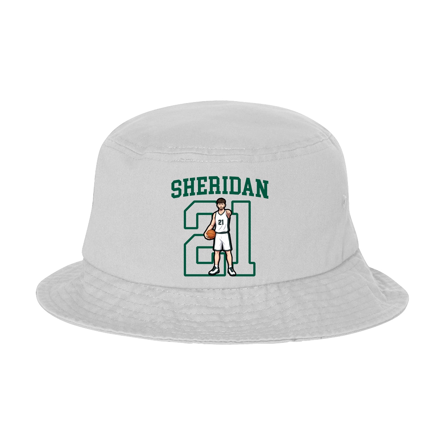 Bucket Cap — Shirsey in White