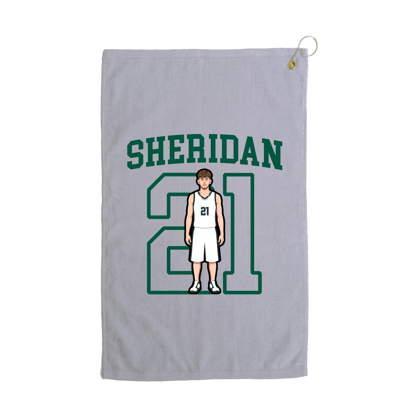 Golf Towel — Shirsey in Grey