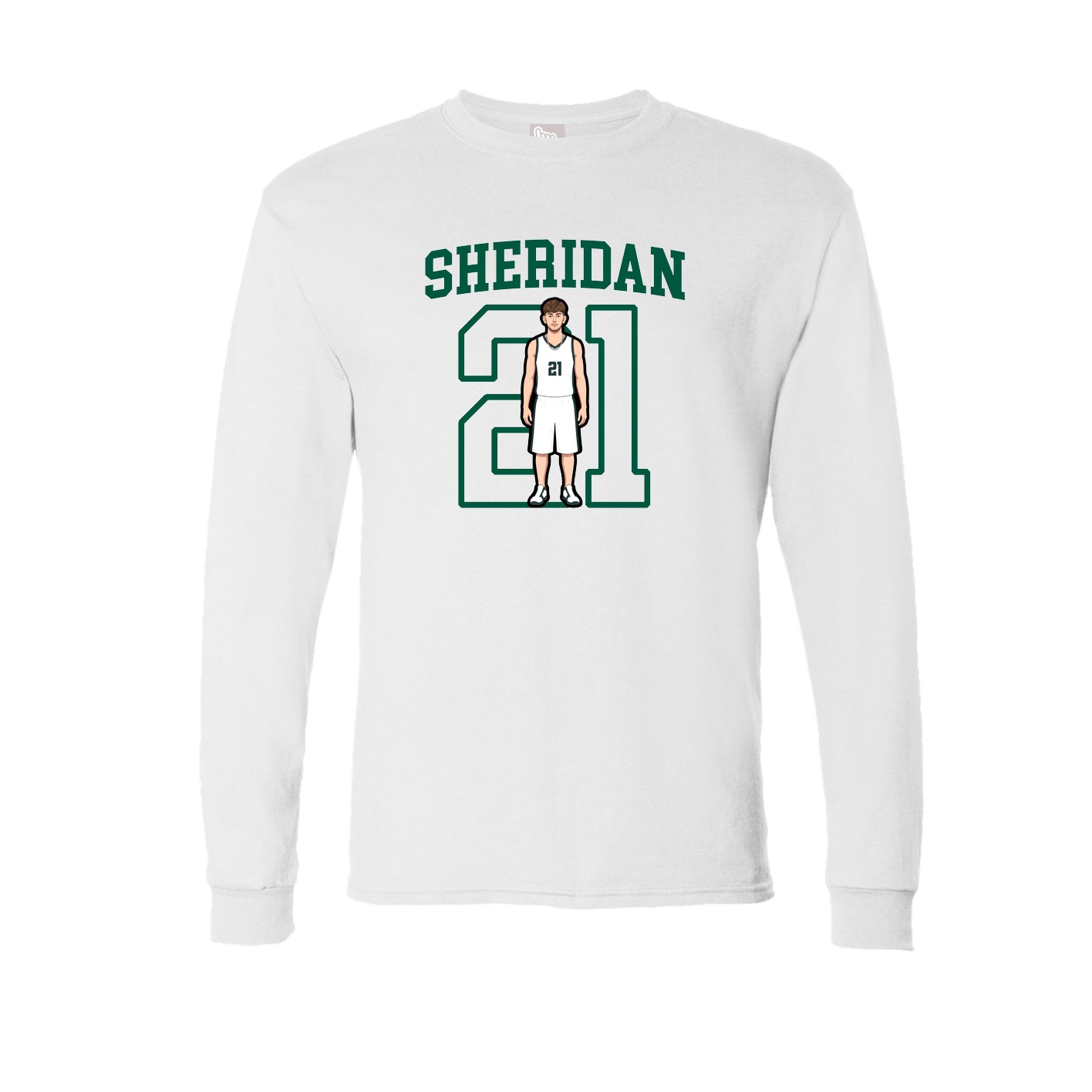 Long Sleeve Tee — Shirsey in White