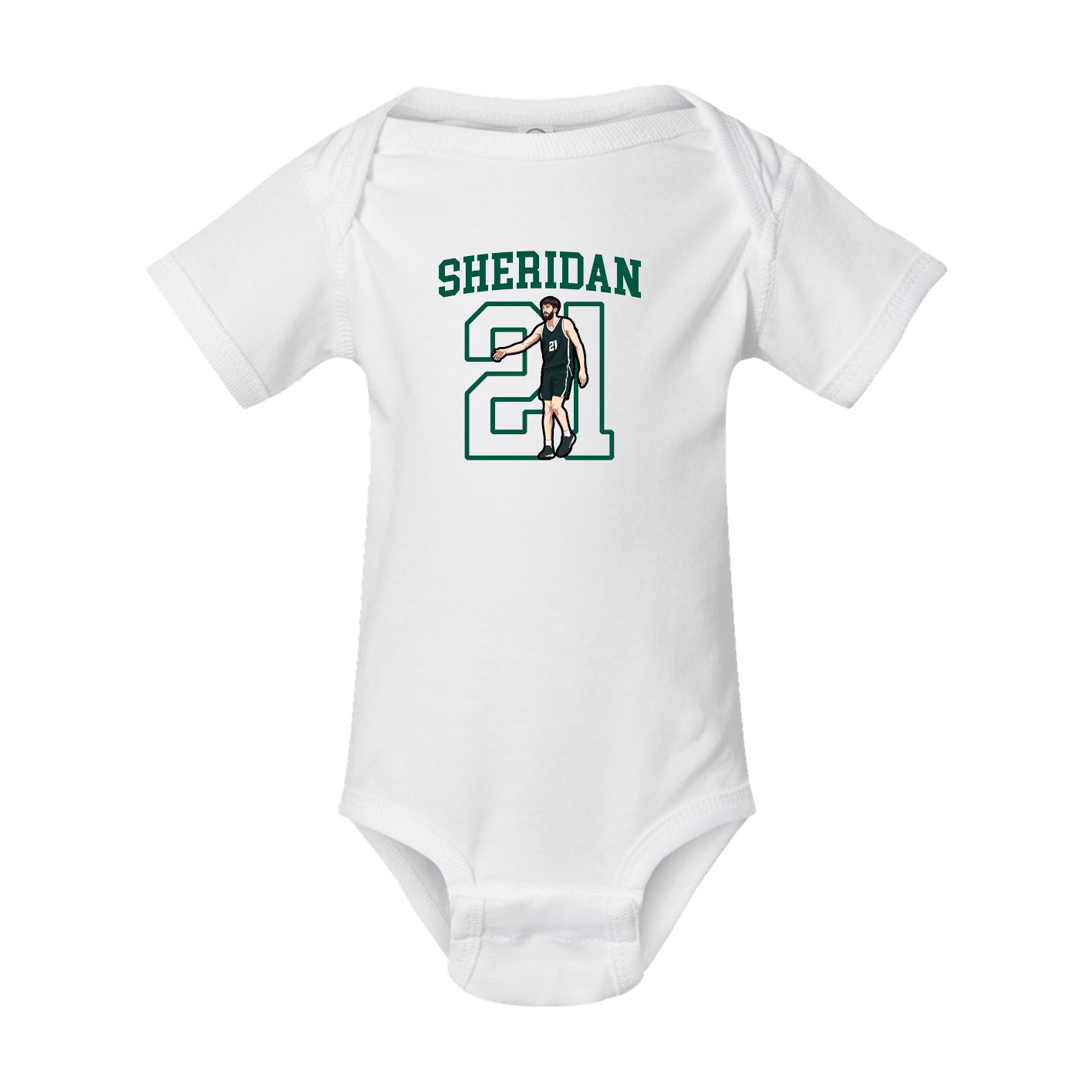 Baby Onesie — Shirsey in White