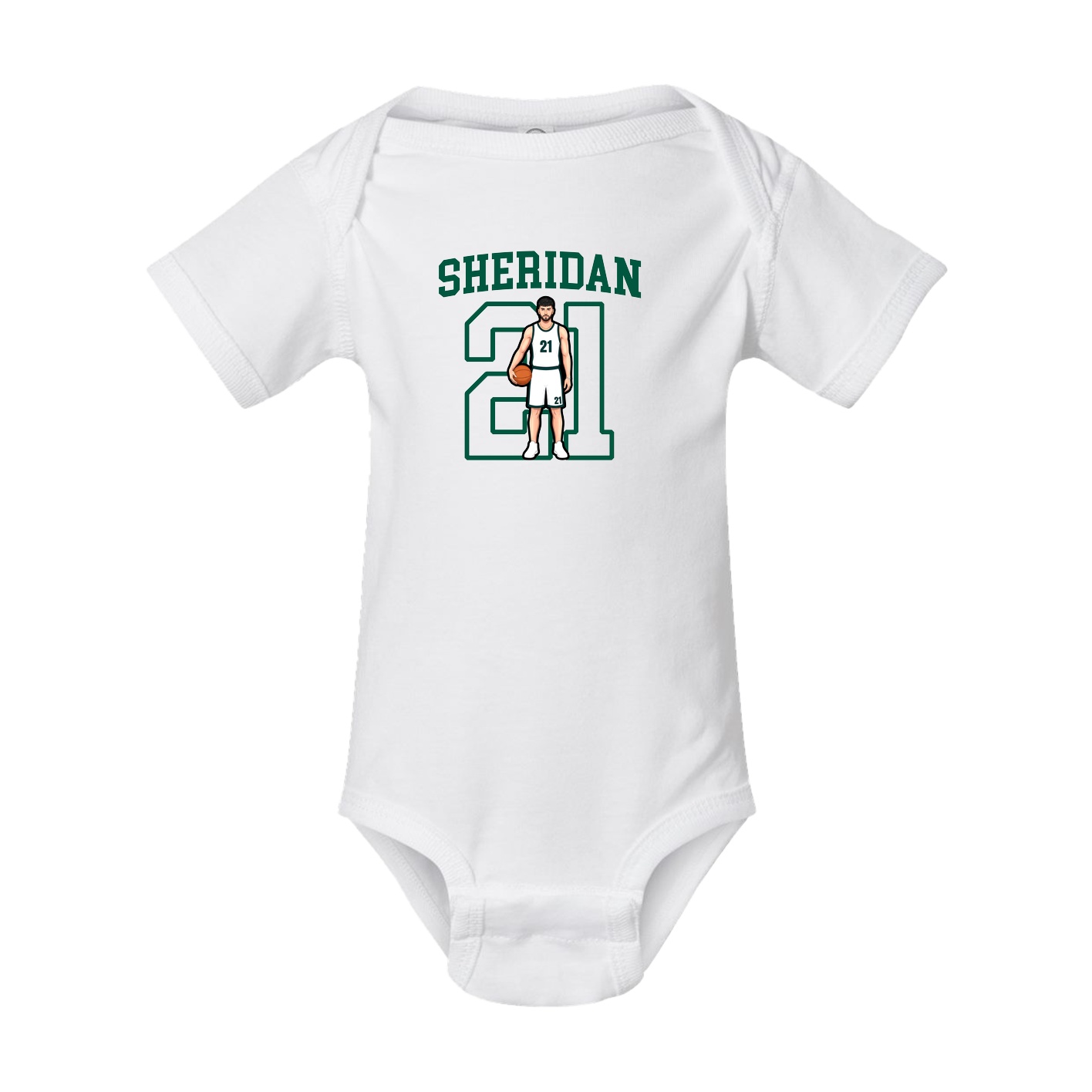 Baby Onesie — Shirsey in White
