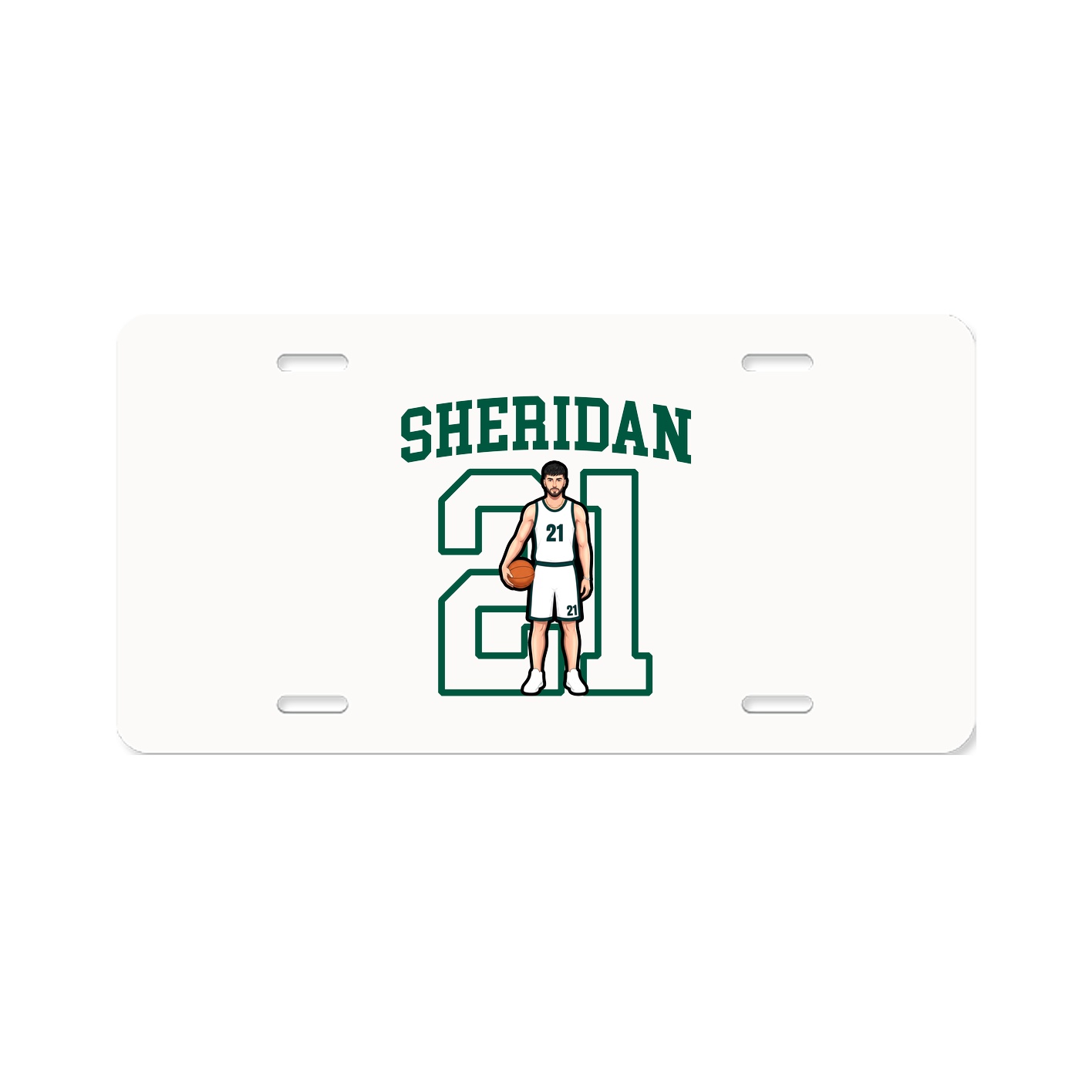 Aluminum License Plate