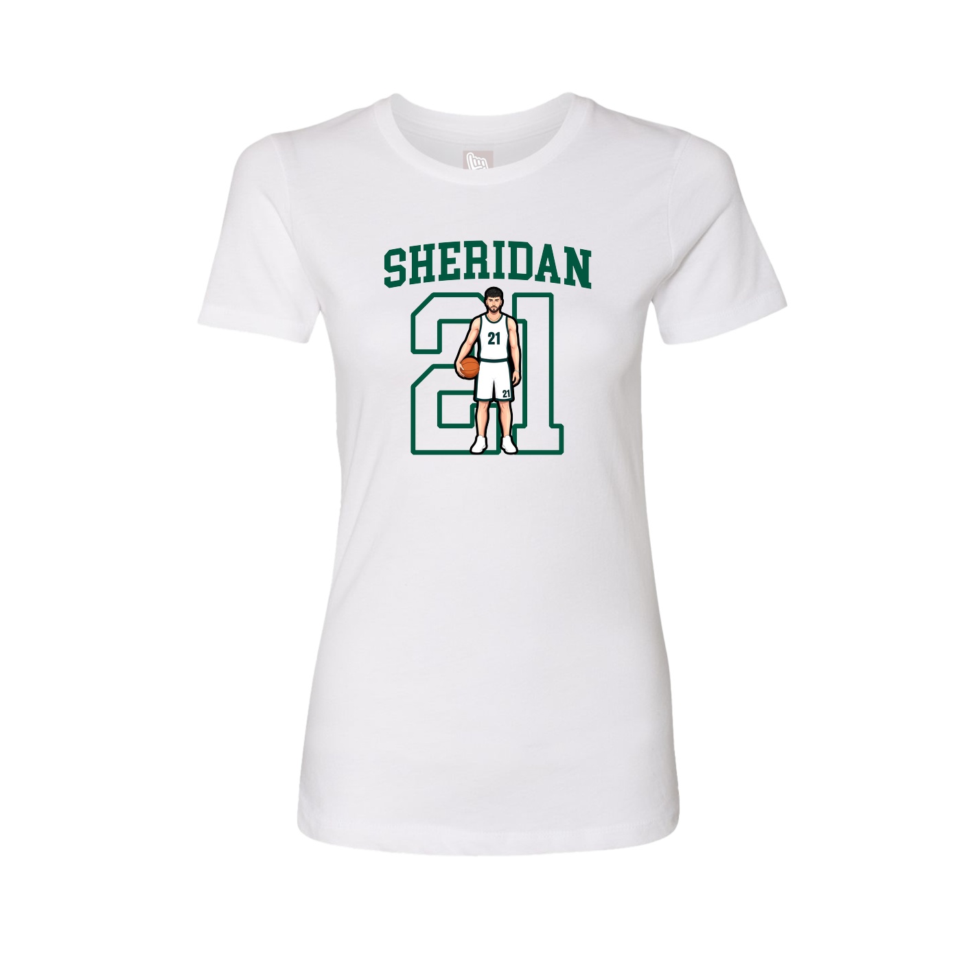 Fitted Women's Tee — Shirsey in White
