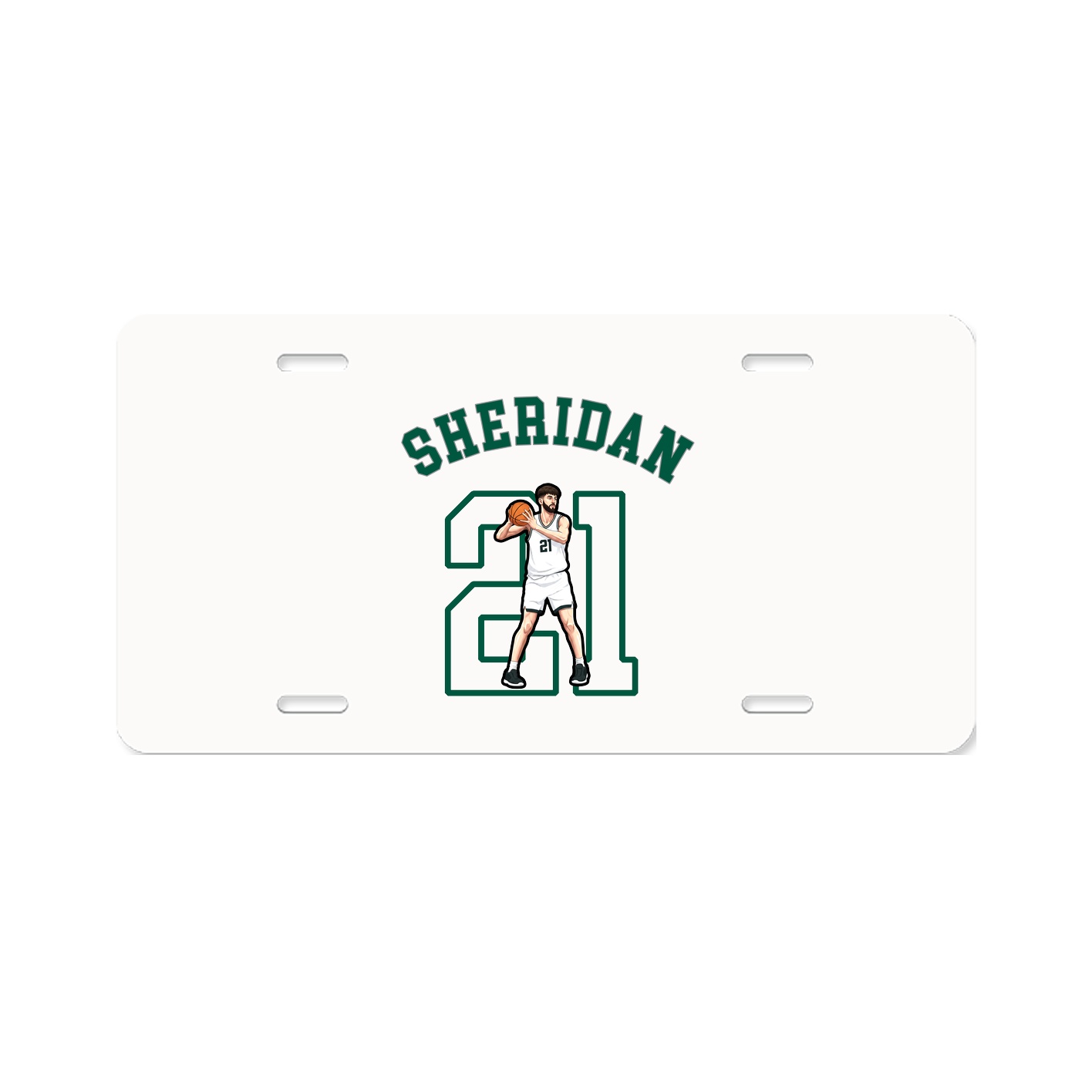 License Plate — Shirsey Arch in Classic