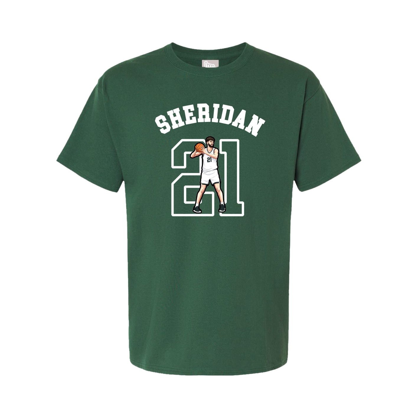 Youth Tee — Shirsey Arch in Green