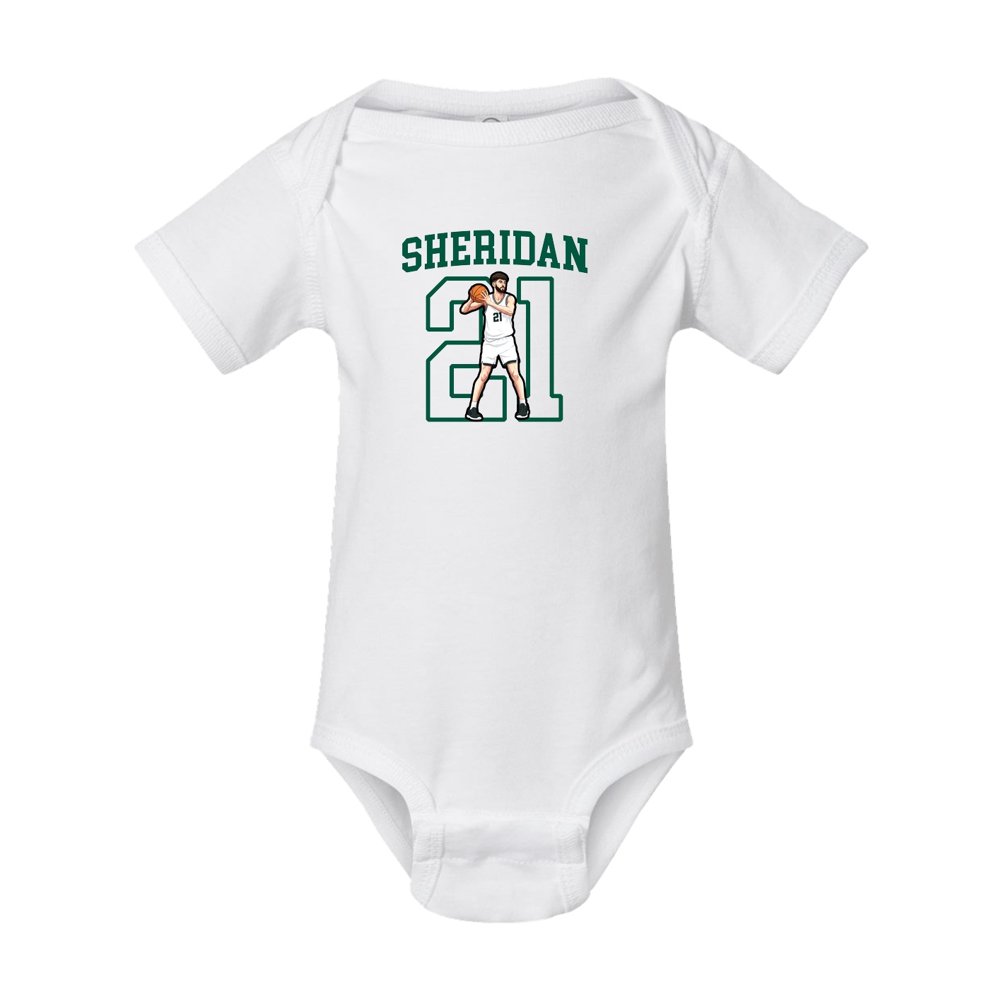 Baby Onesie — Shirsey in White