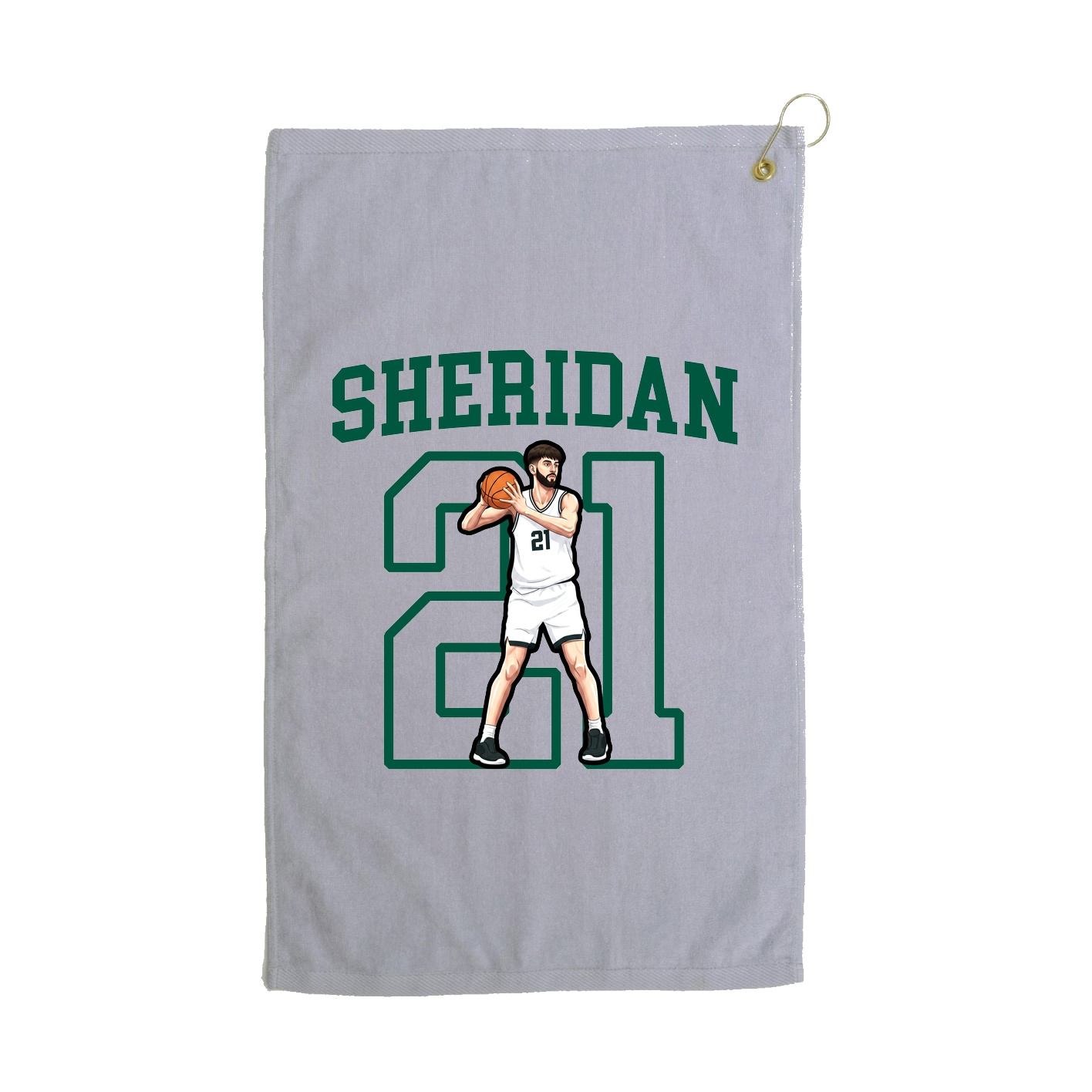 Golf Towel — Shirsey in Grey