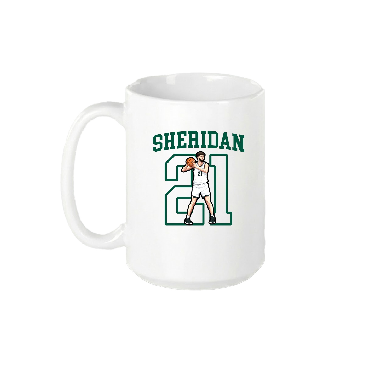 15oz Coffee Mug — Shirsey in White