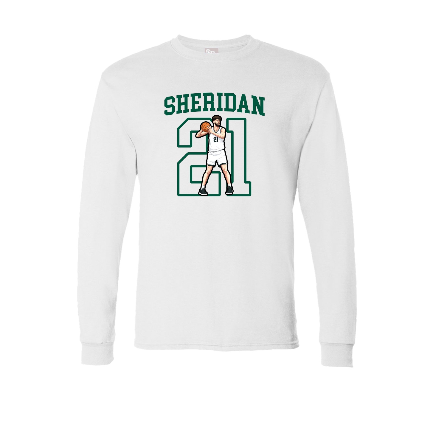 Long Sleeve Tee — Shirsey in White
