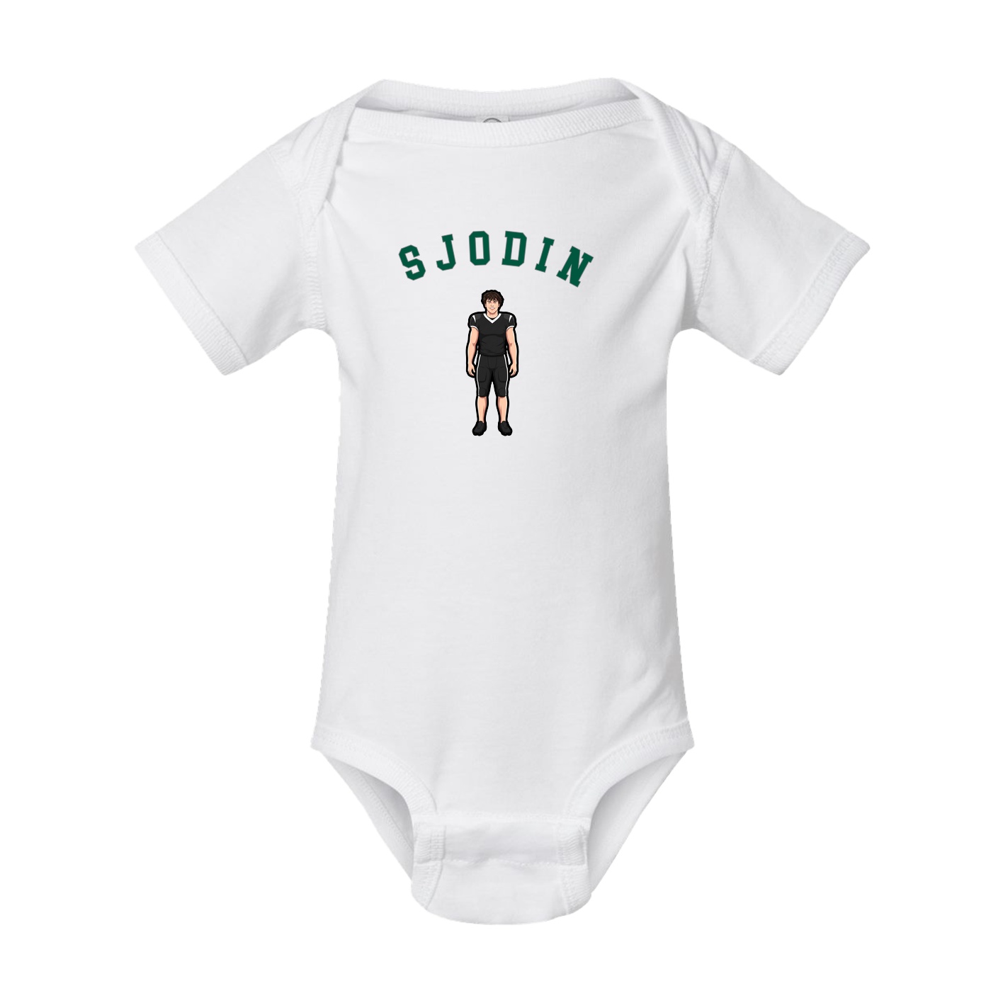 Baby Onesie — Shirsey Arch in White
