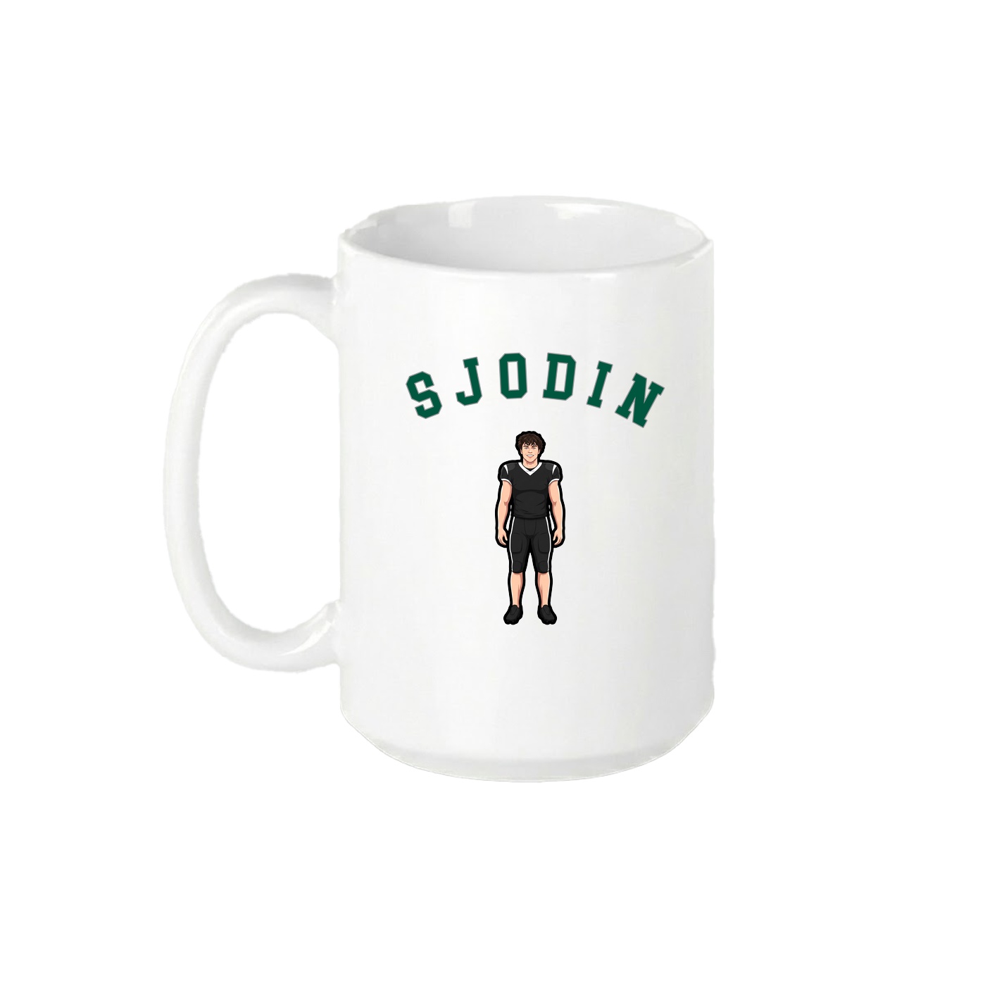 15oz Coffee Mug — Shirsey Arch in White