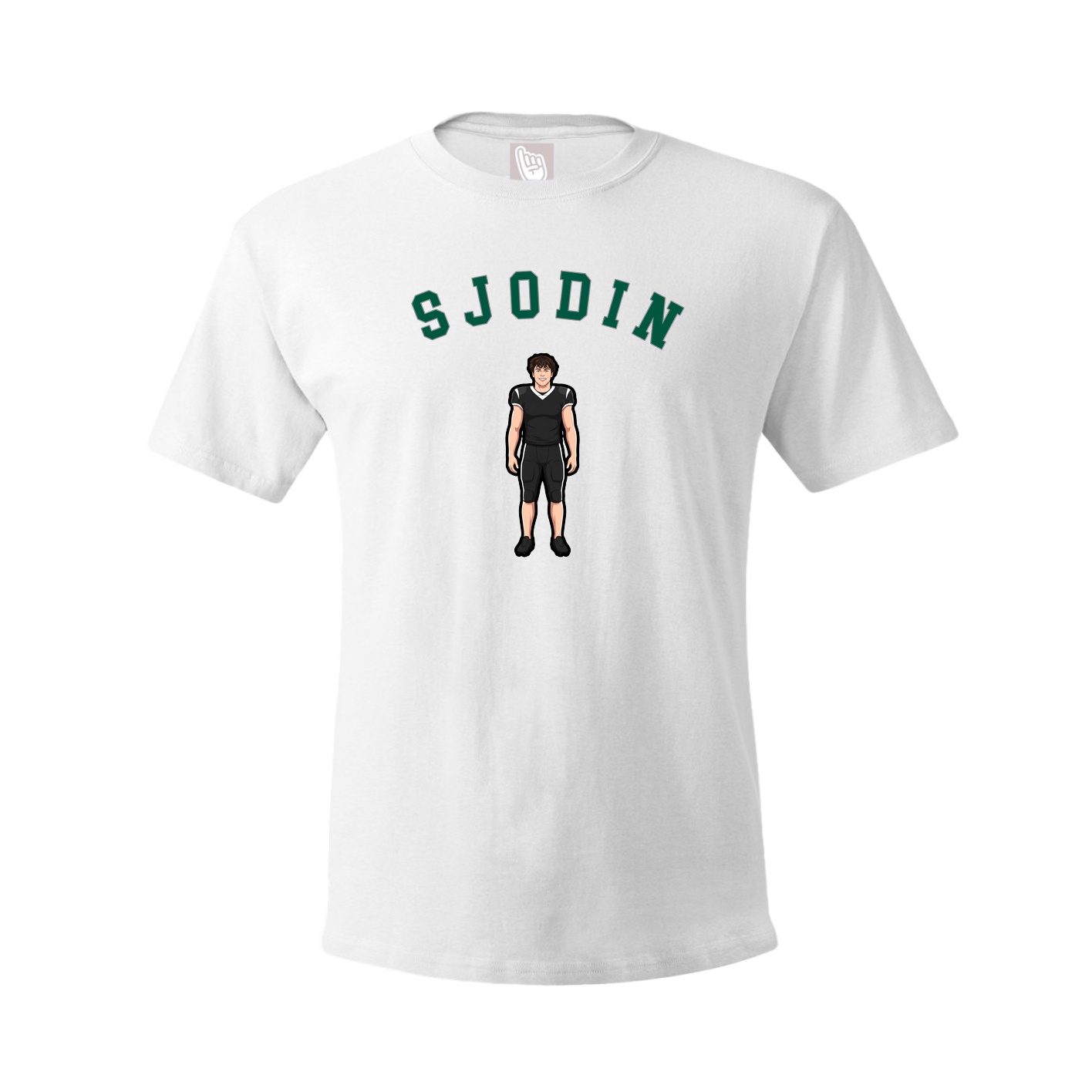 Youth Tee — Shirsey Arch in White