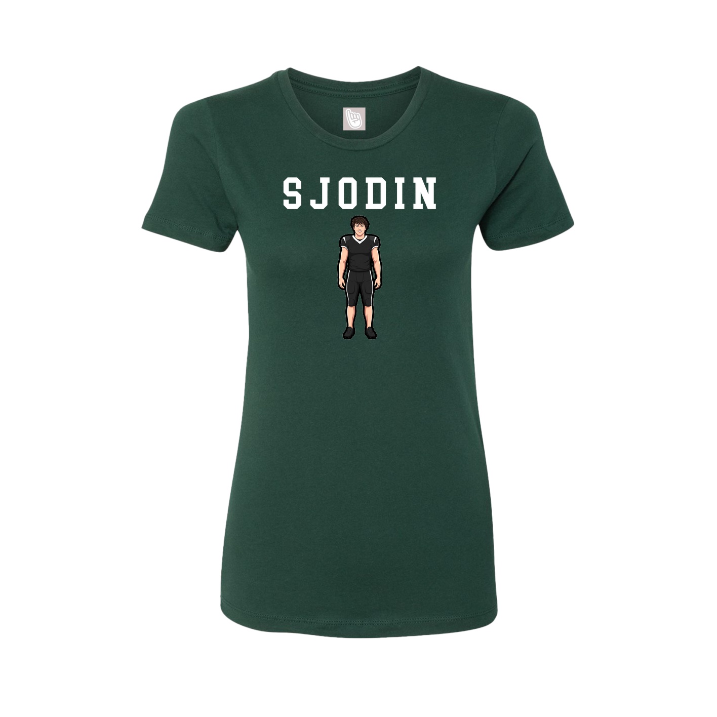 Fitted Women's Tee — Shirsey in Green
