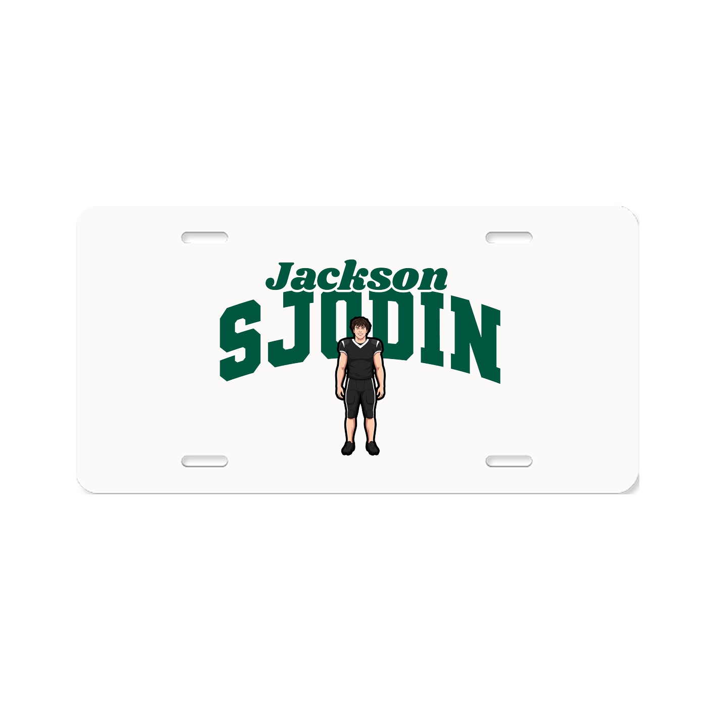 License Plate — Signature Arch in Classic