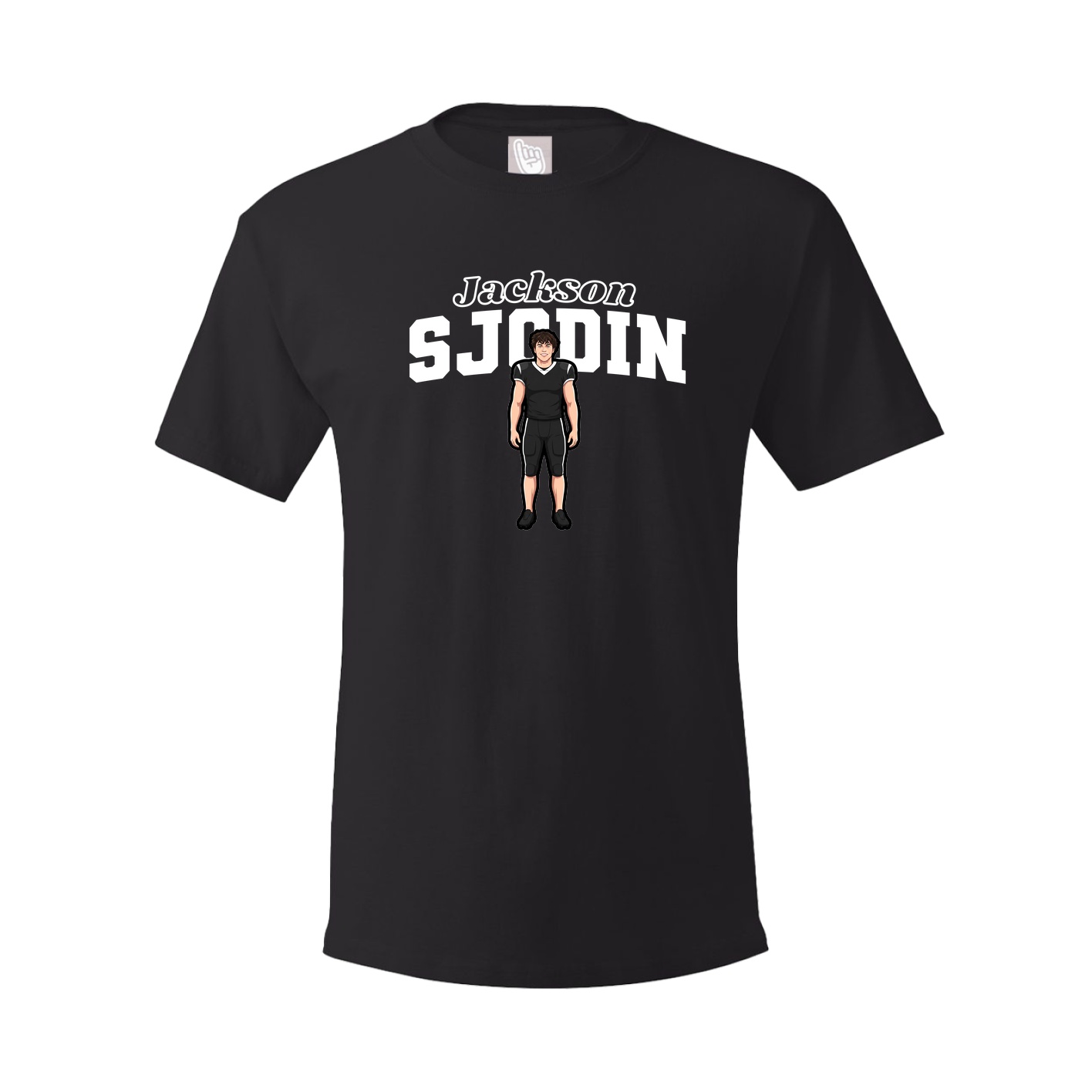Tee — Name Arch in Black