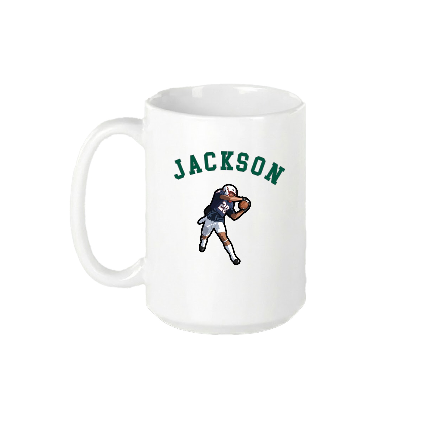 15oz Coffee Mug — Shirsey Arch in White