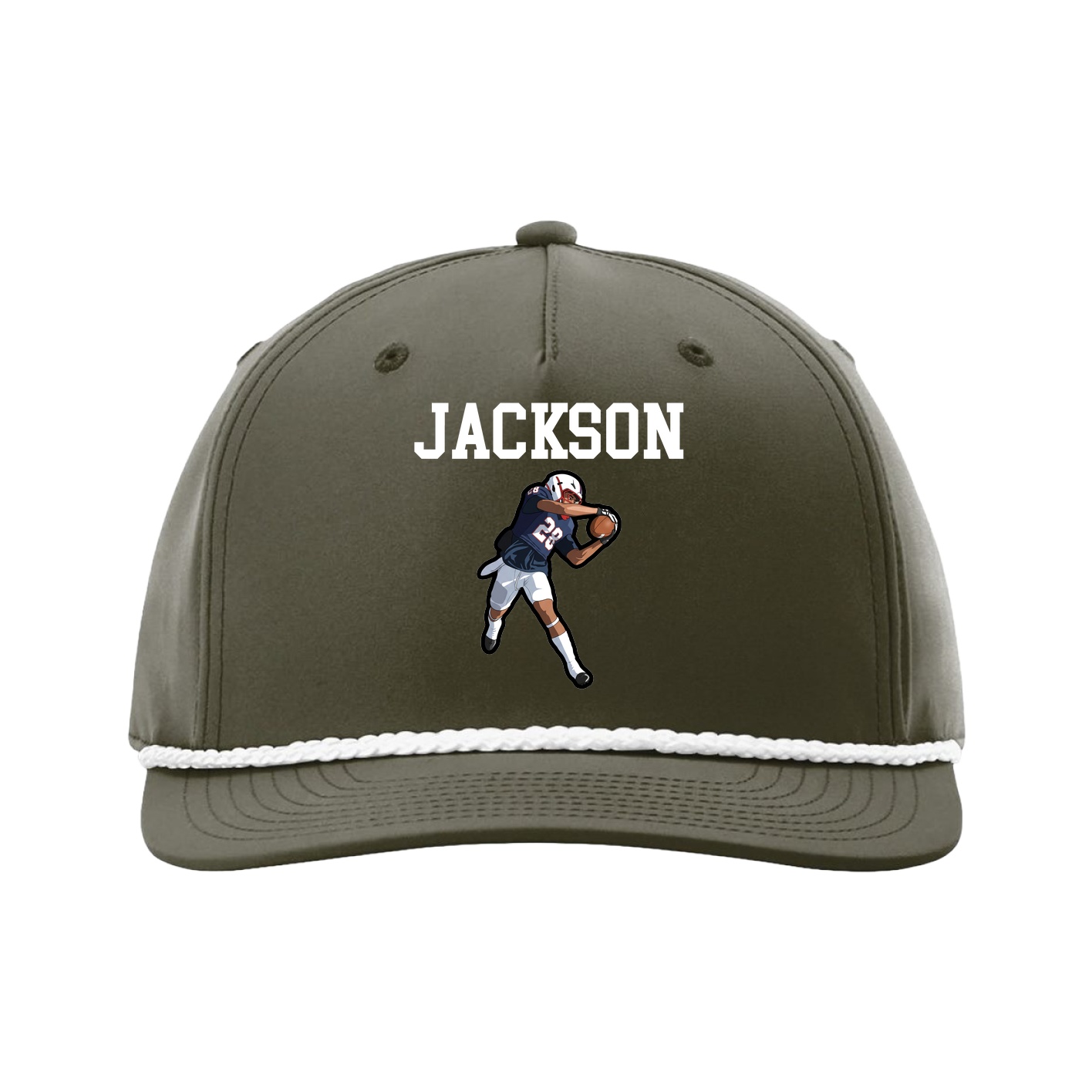 Five-Panel Classic Rope Cap — Shirsey in Green