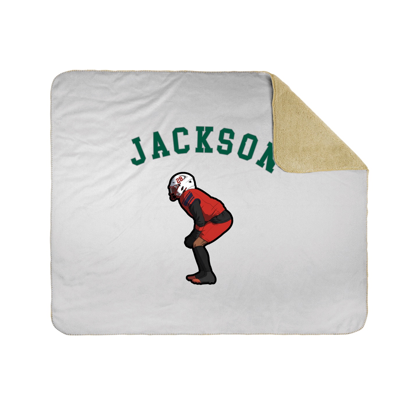 Throw Blanket — Shirsey Arch in White