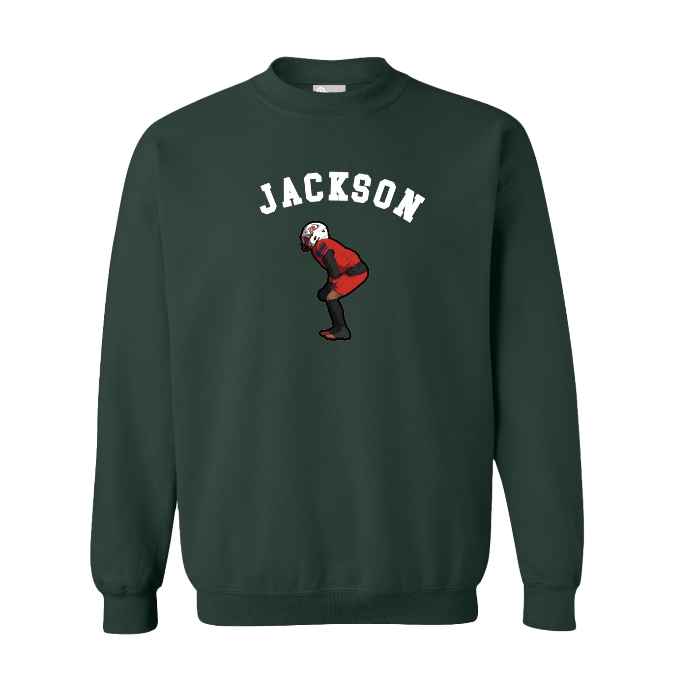Fleece Crew — Shirsey Arch in Green