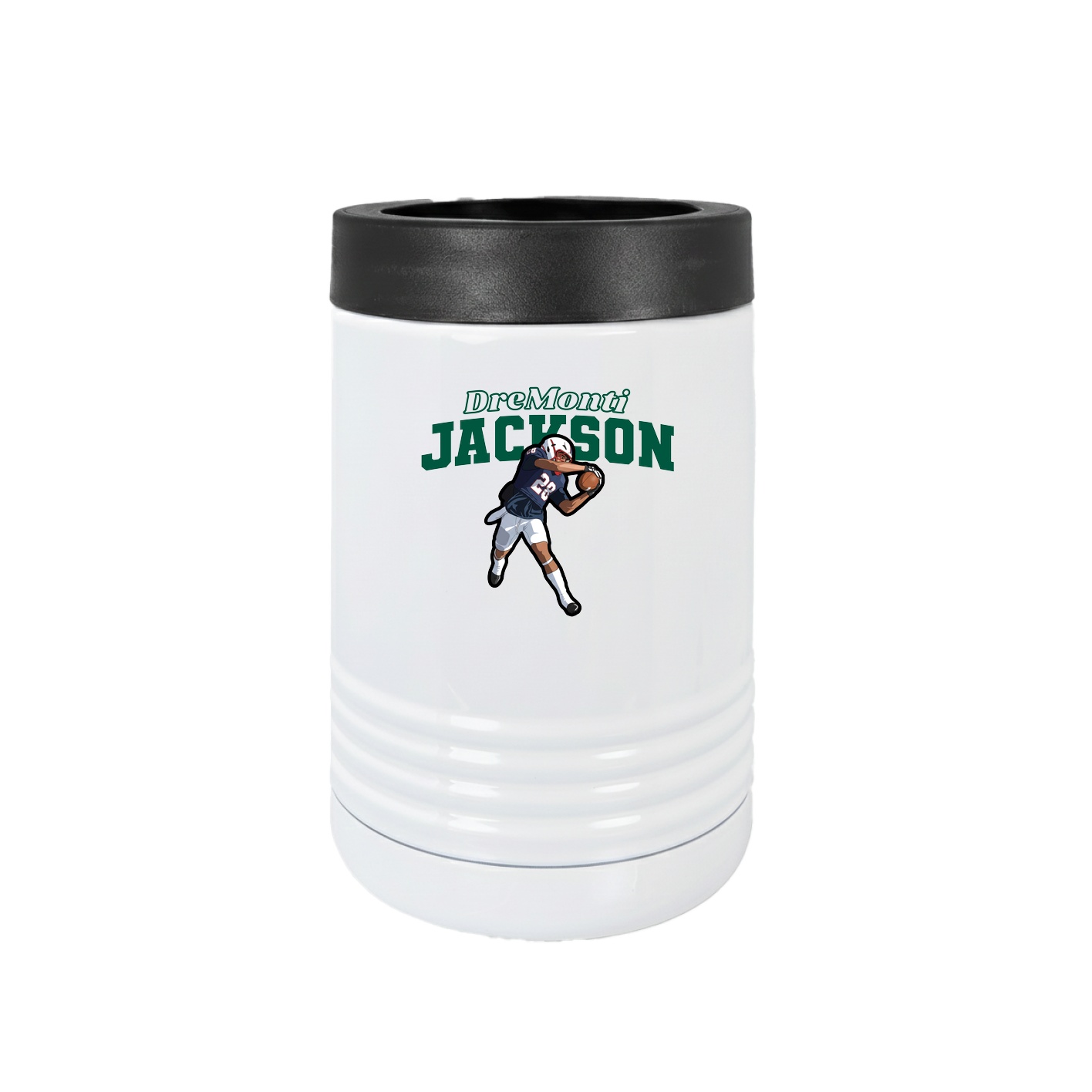Beverage Holder — Name Arch in White