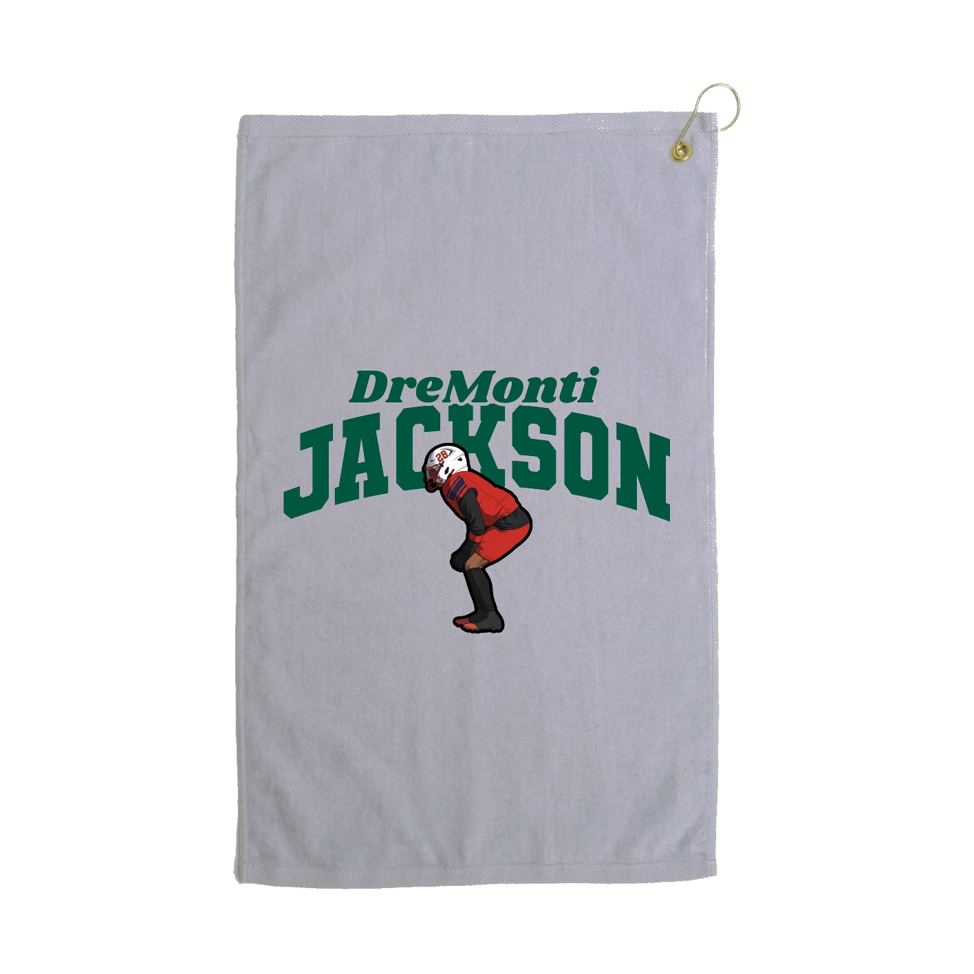 Golf Towel — Signature Arch in Grey