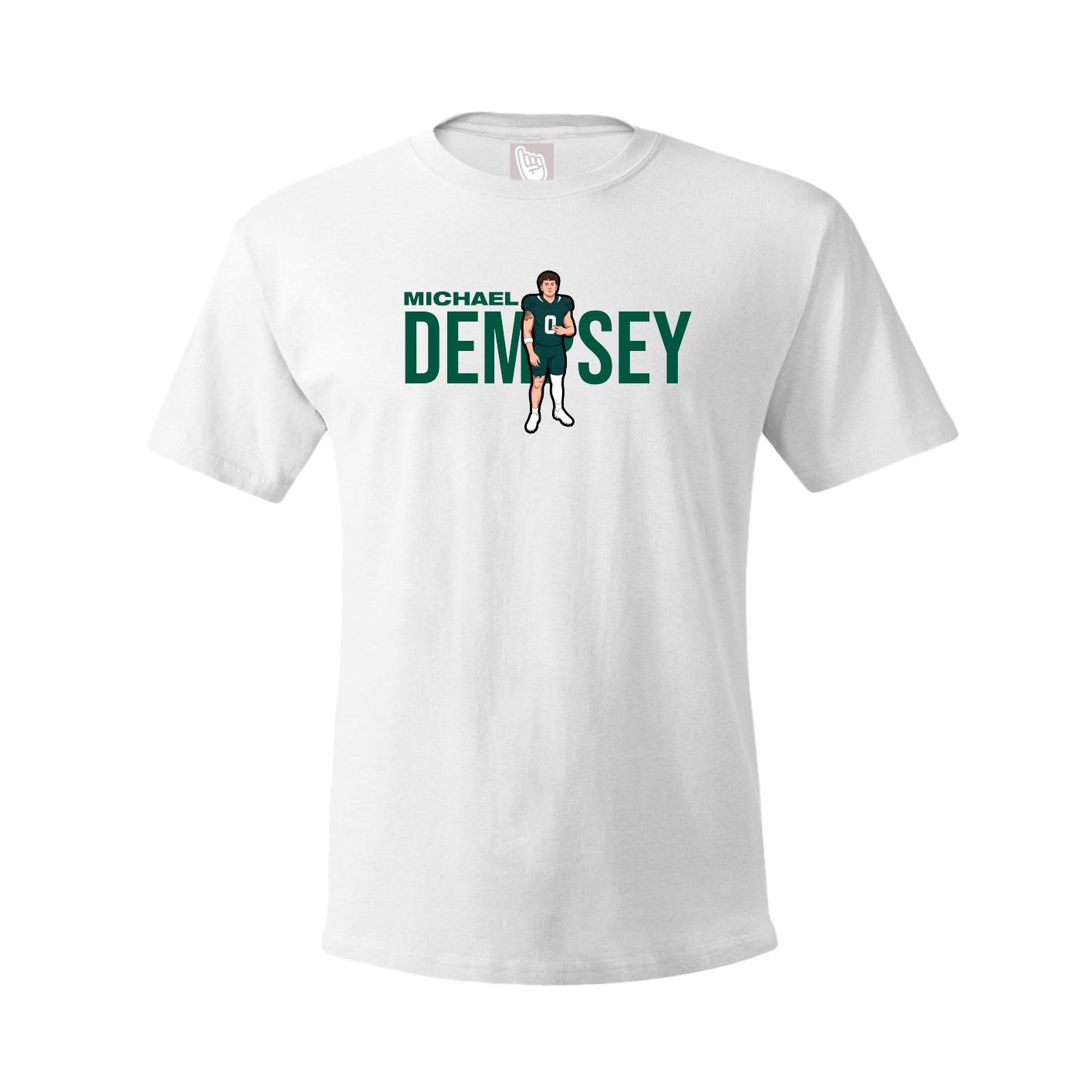 Youth Tee — Player Name in White