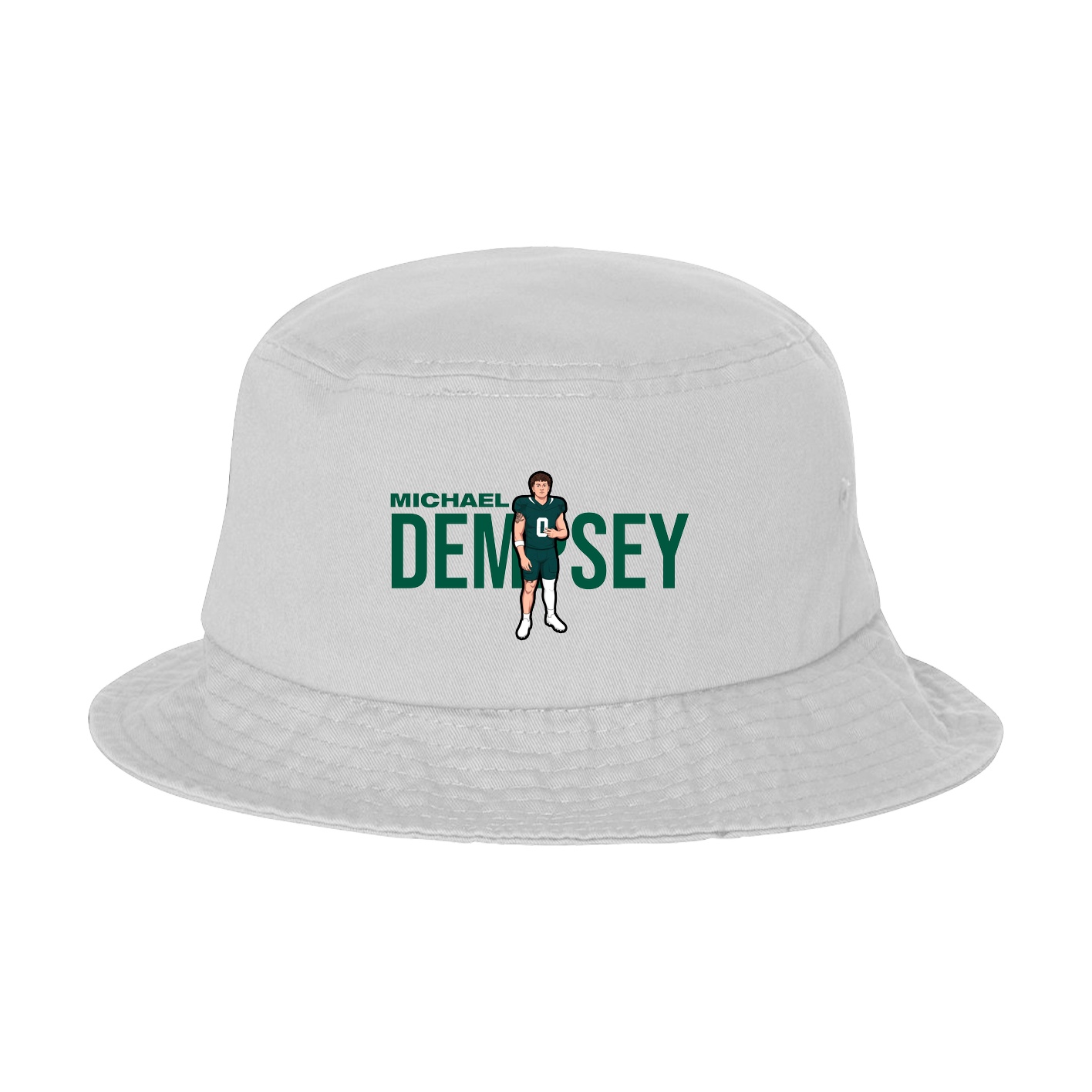 Bucket Cap — Player Name in White