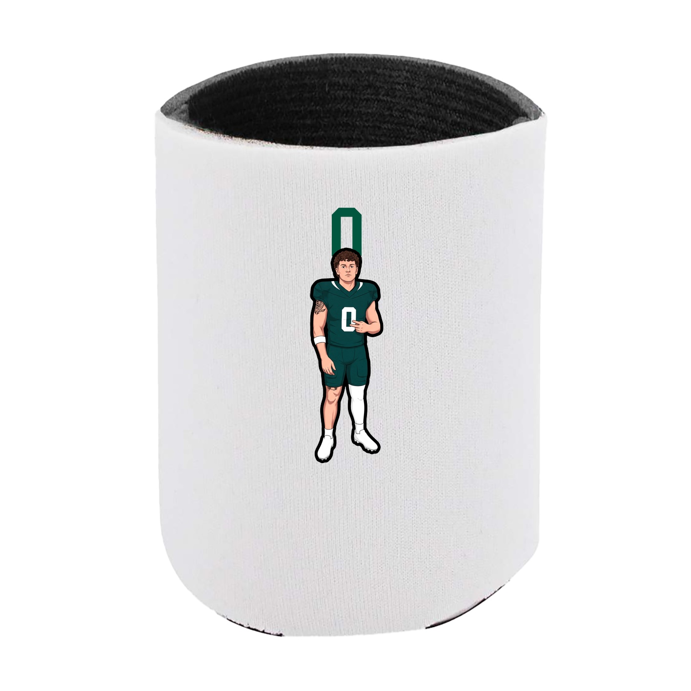 Can Holder — Number Top in White