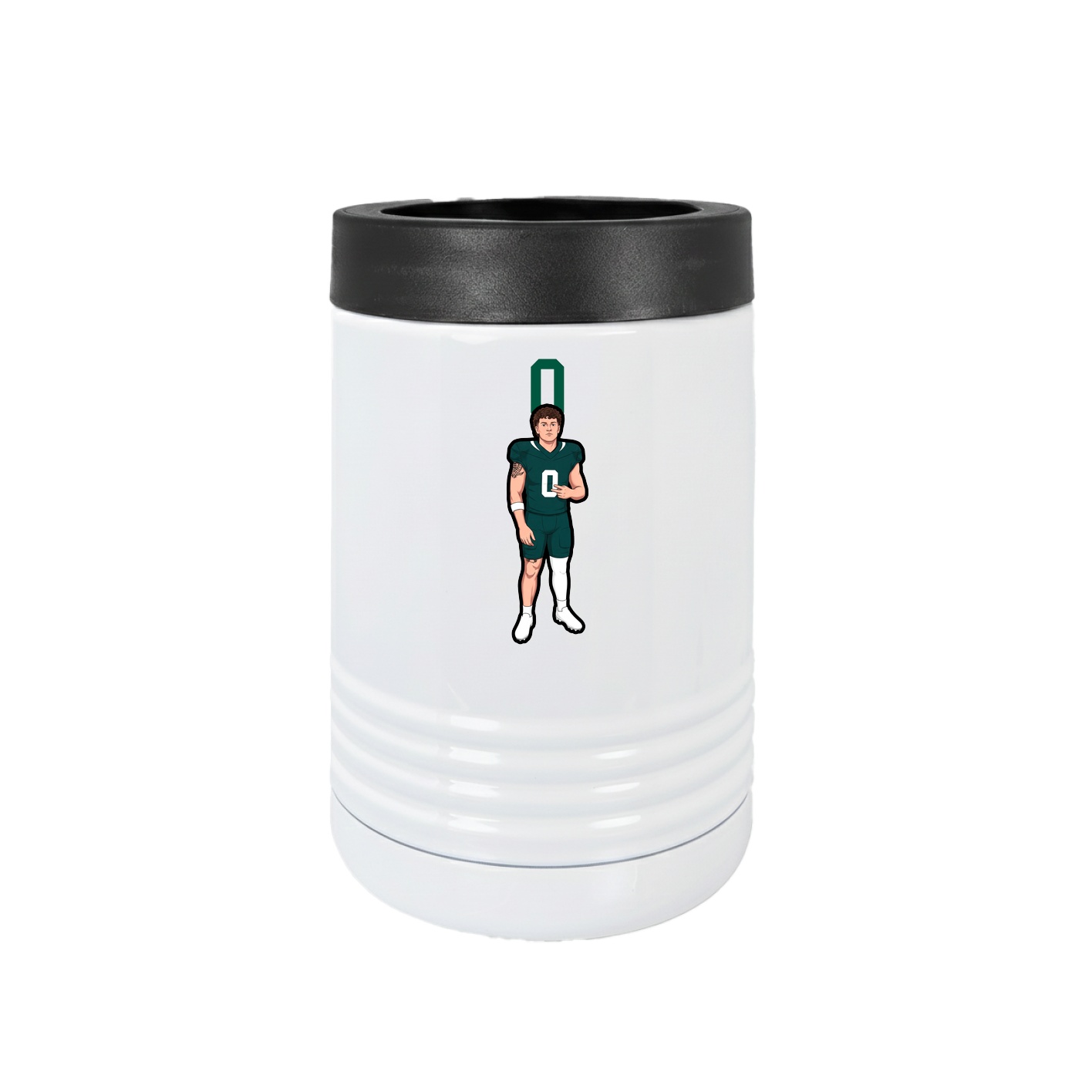 Beverage Holder — Number Top in White