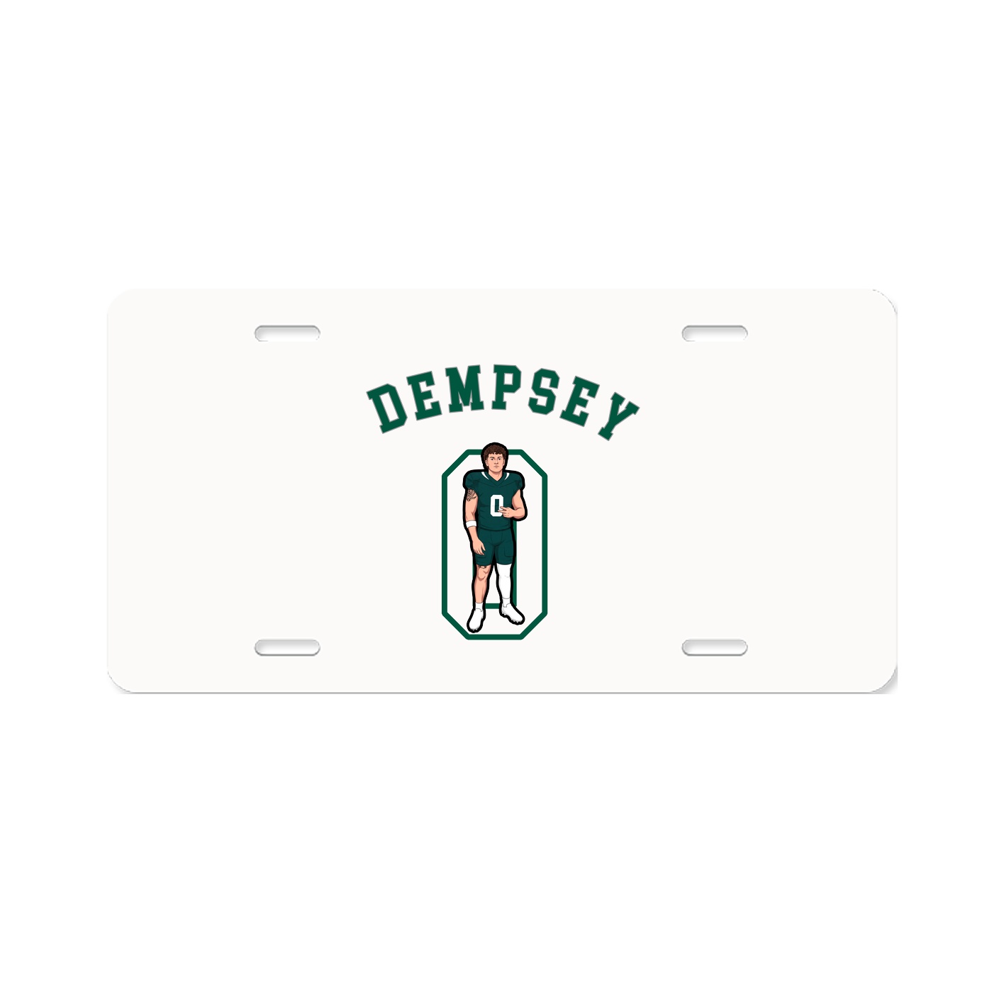 License Plate — Shirsey Arch in Classic