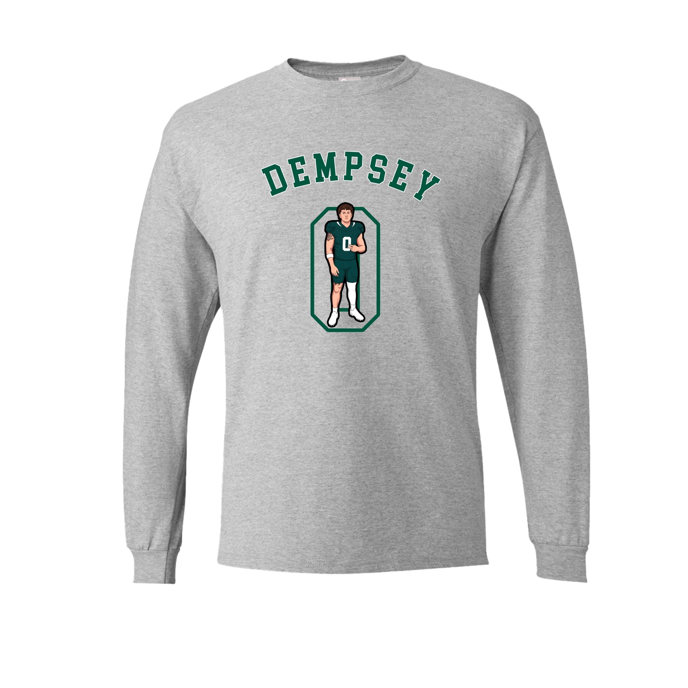 Long Sleeve Tee — Shirsey Arch in Grey
