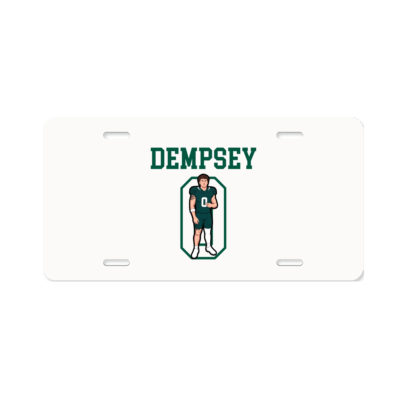 License Plate — Shirsey in Classic