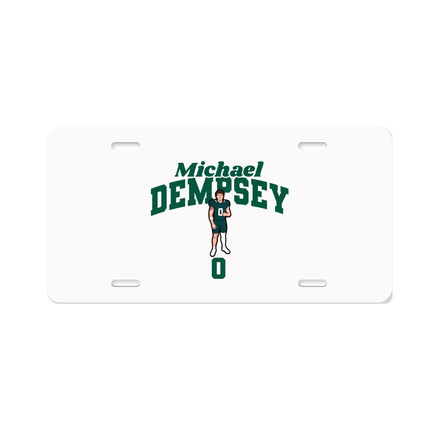 License Plate — Signature Arch in Classic
