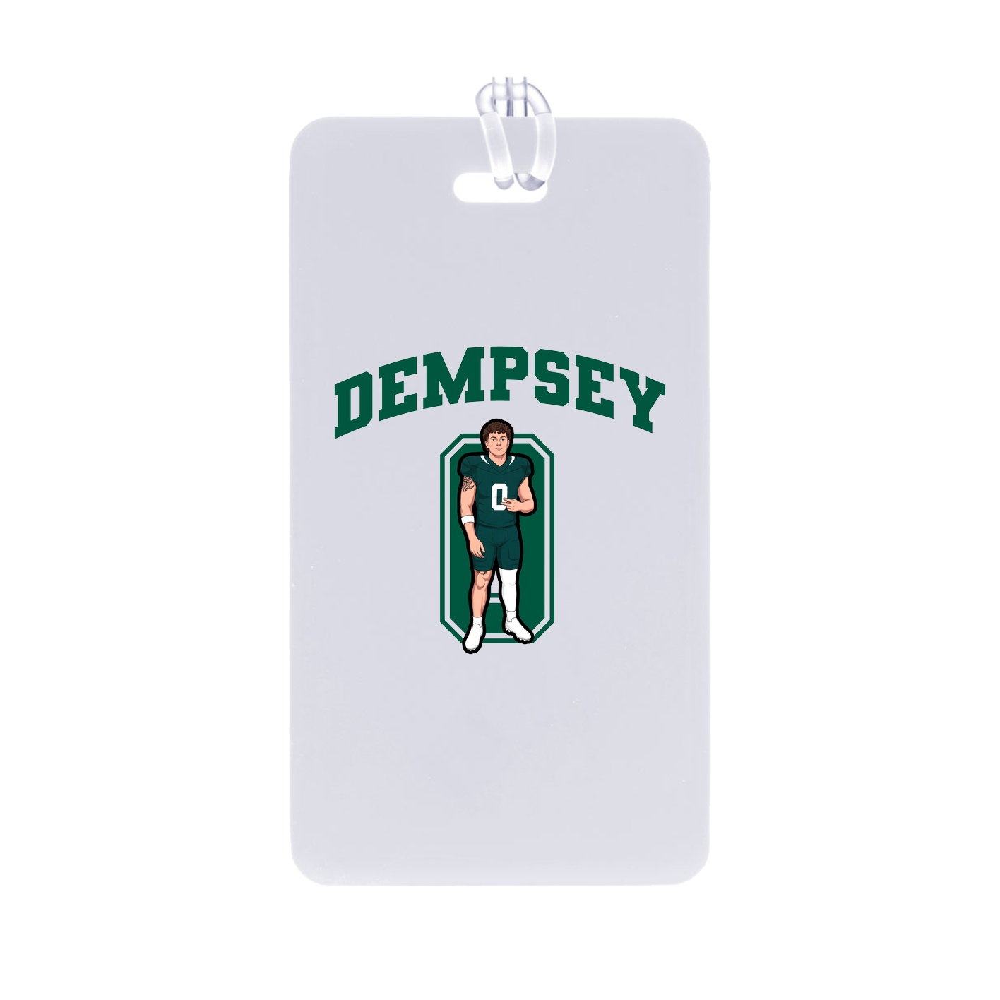 Bag Tag — Number in Classic