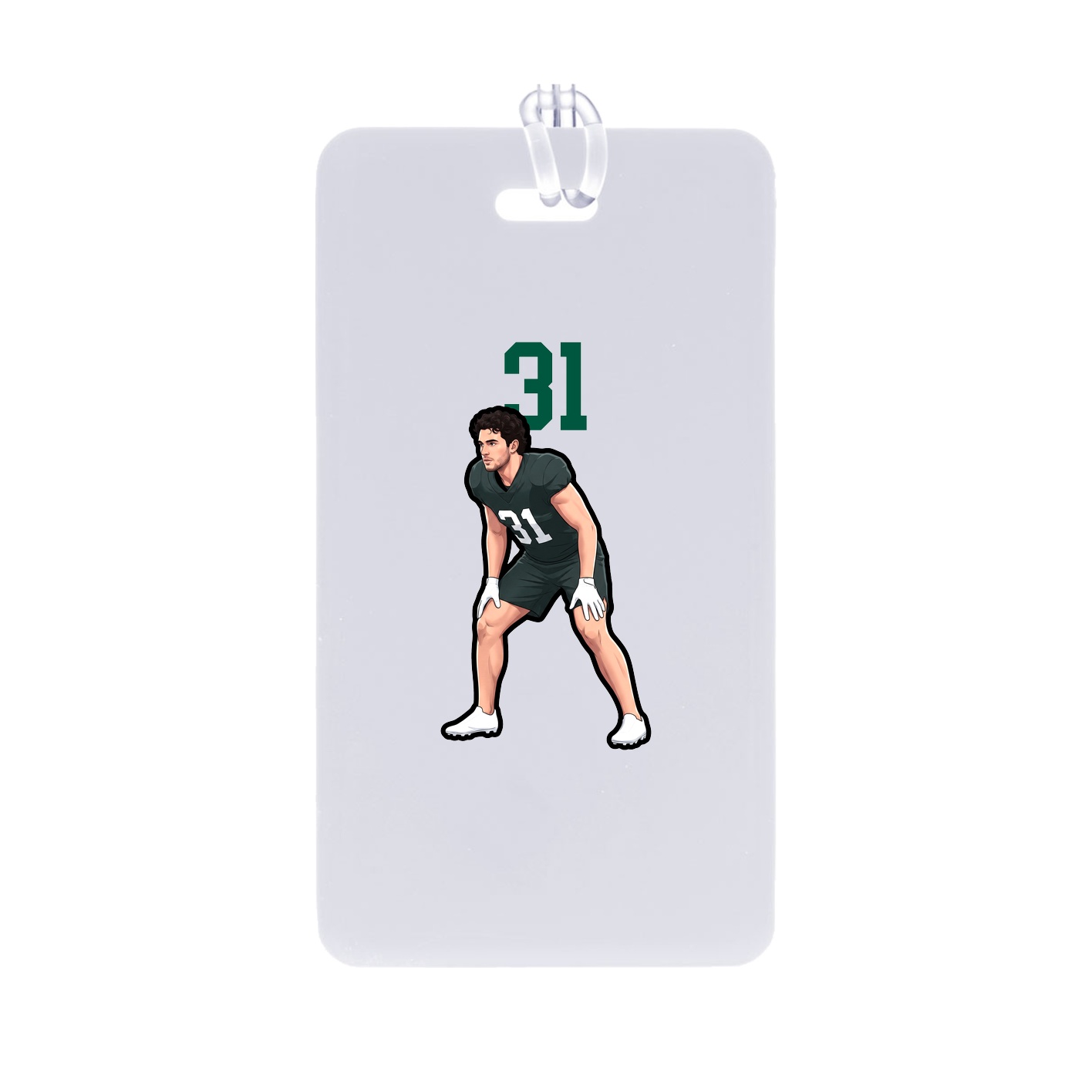 Bag Tag — Number Top in Classic