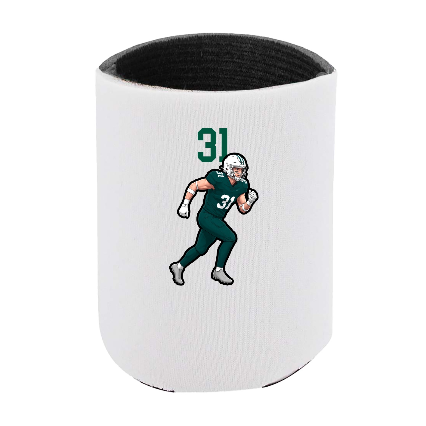 Can Holder — Number Top in White
