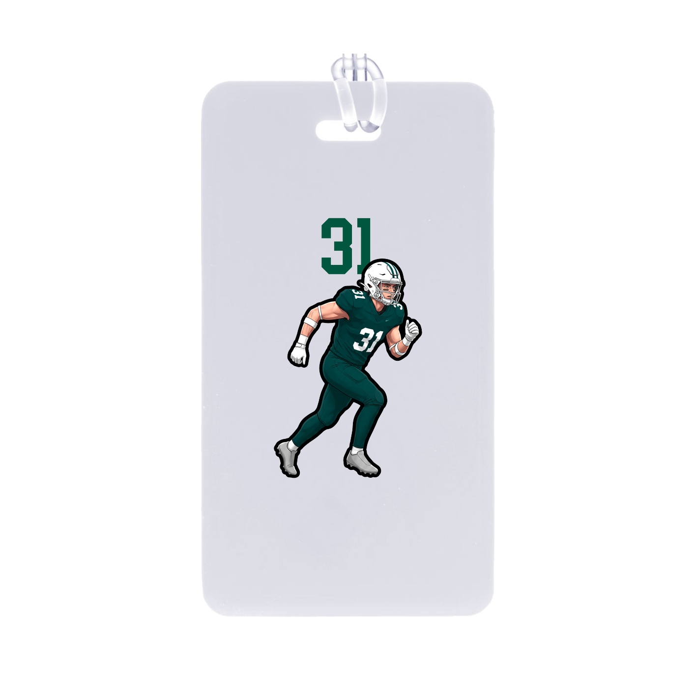 Bag Tag — Number Top in Classic