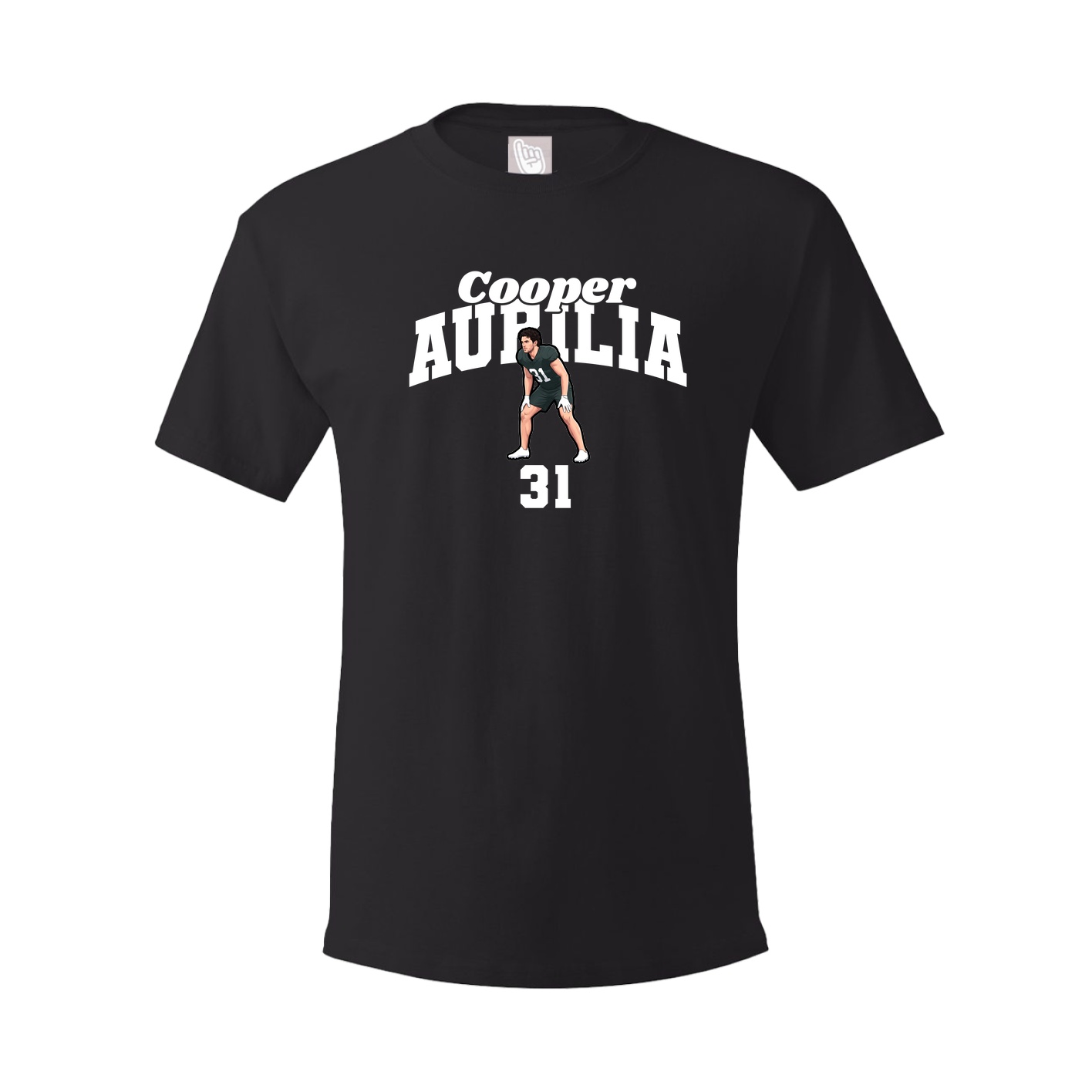 Youth Tee — Signature Arch in Black