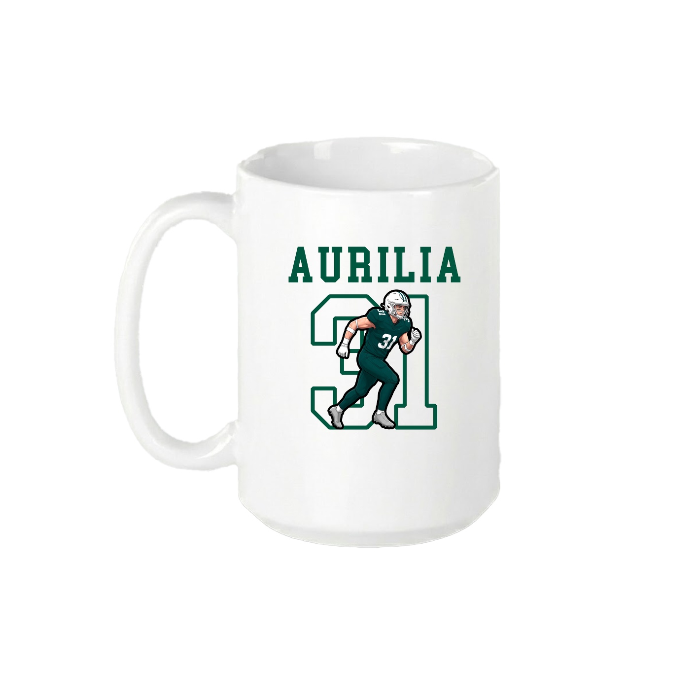 15oz Coffee Mug — Shirsey in White