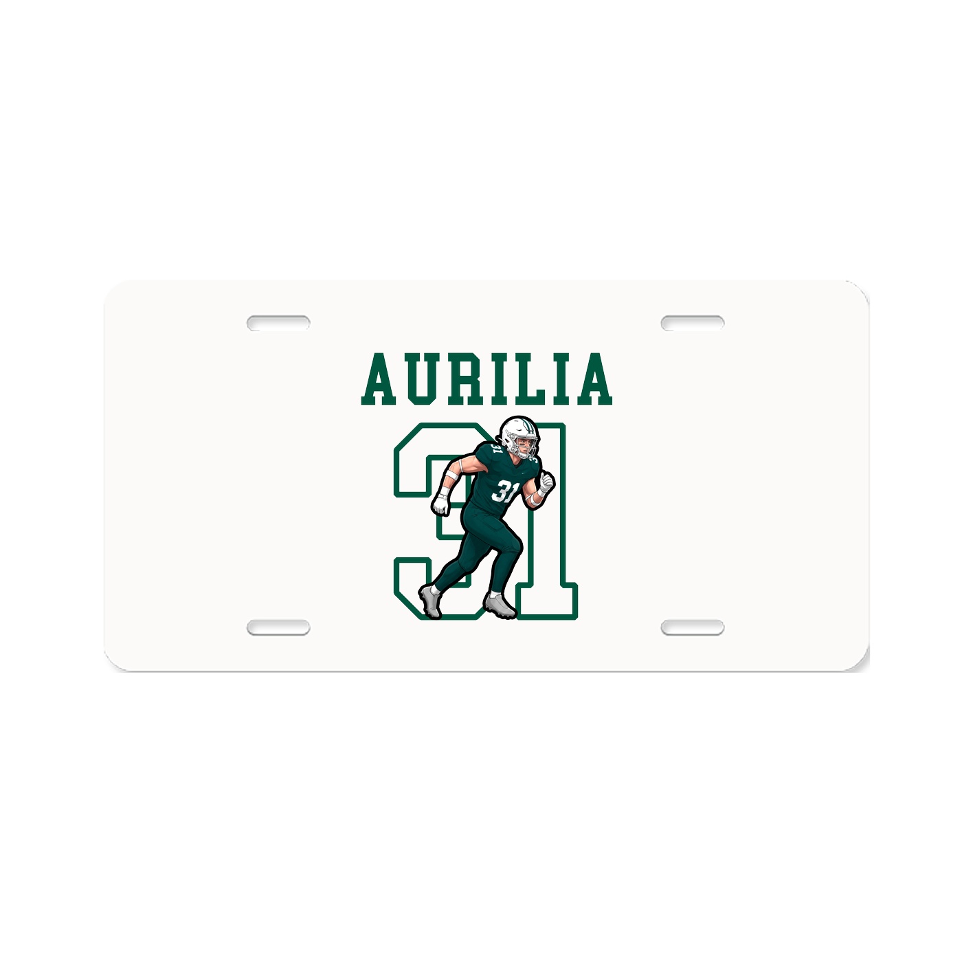 License Plate — Shirsey in Classic