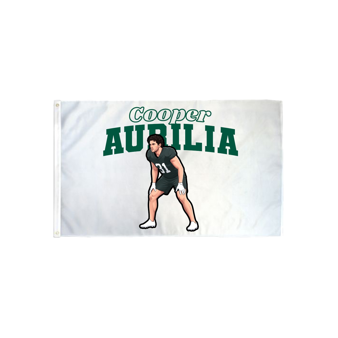 3x5 Flag — Name Arch in Classic
