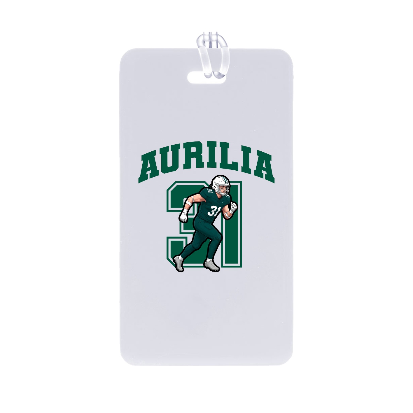 Bag Tag — Number in Classic