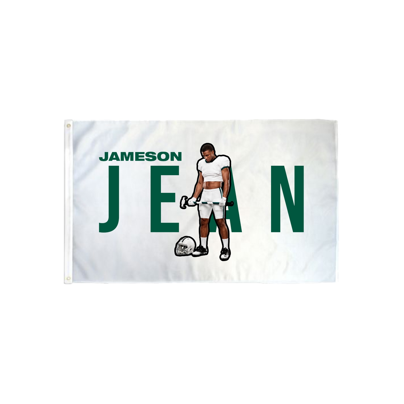 3x5 Flag — Player Name in Classic