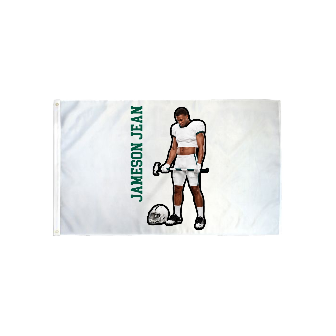 3x5 Flag — Name Vertical in Classic