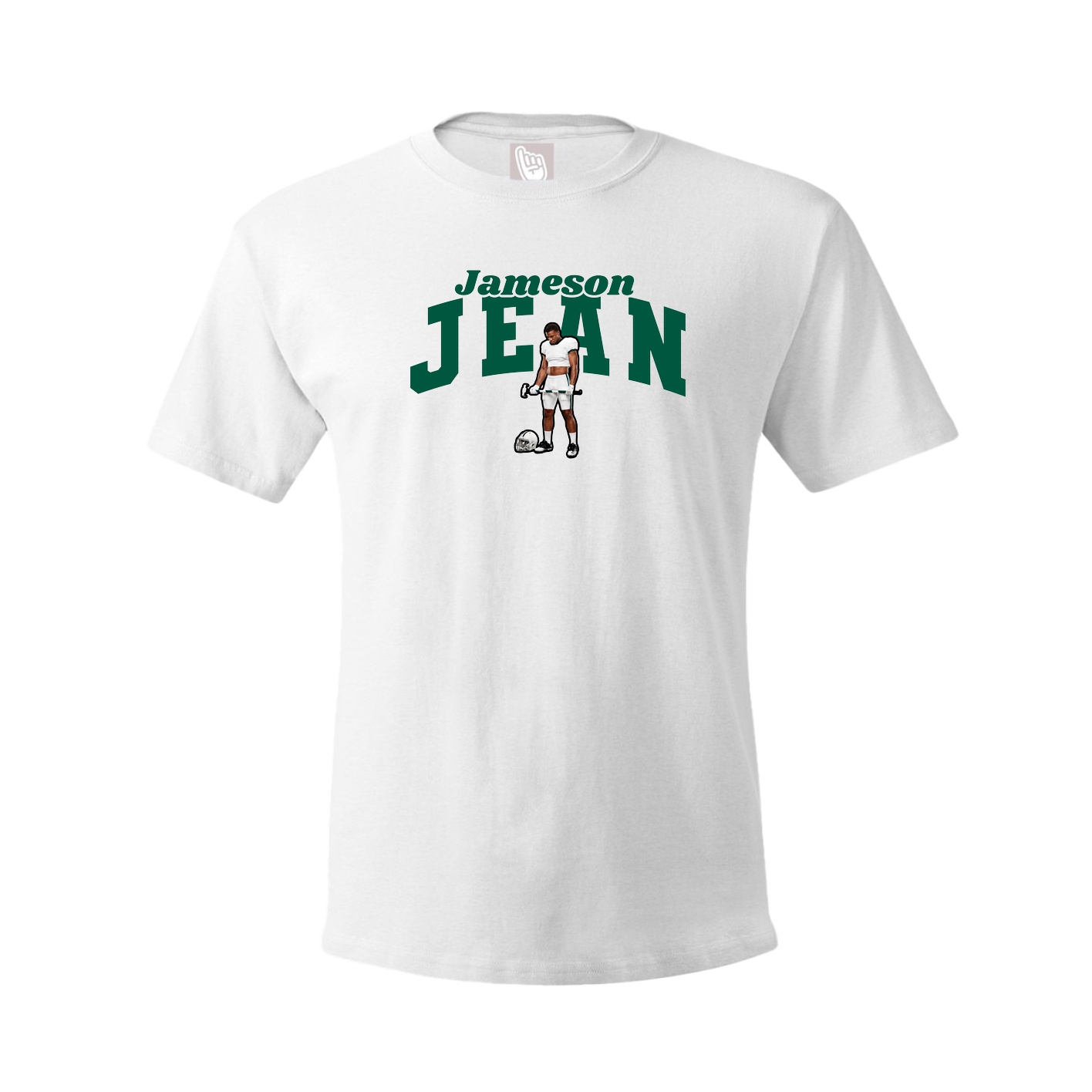 Youth Tee — Signature Arch in White