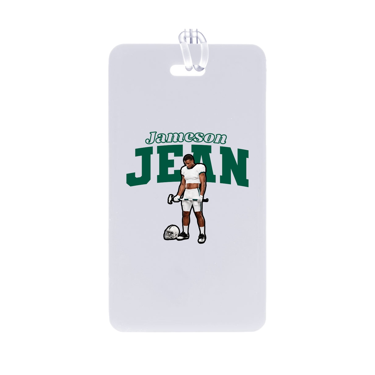 Bag Tag — Name Arch in Classic