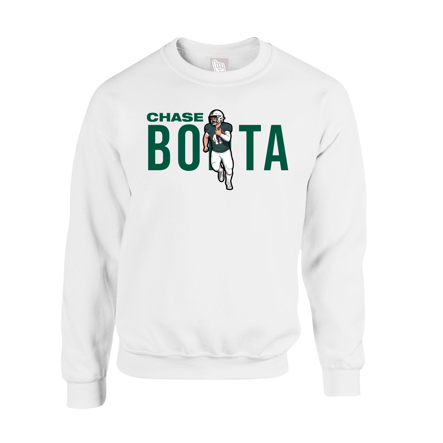 Fleece Crew — Player Name in White