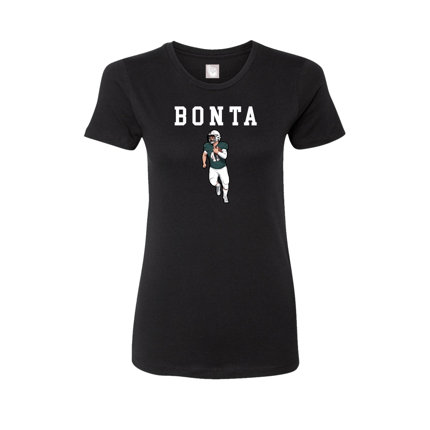 Fitted Women's Tee — Shirsey in Black