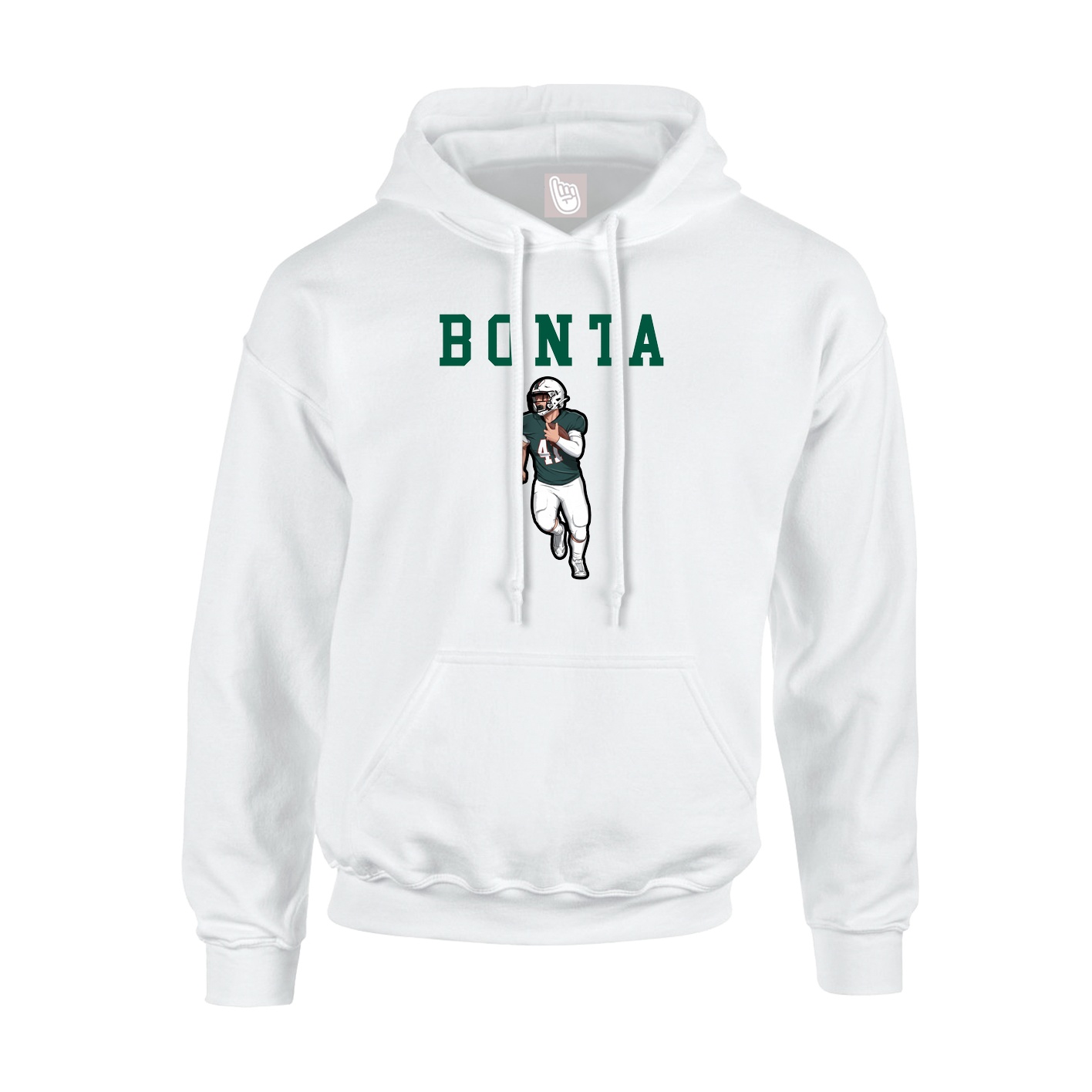 Youth Hoodie — Shirsey in White